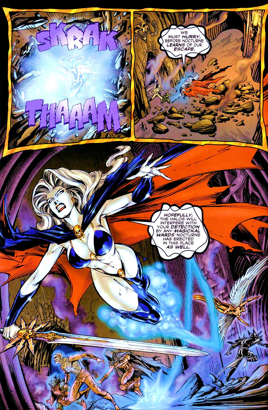 Read online Lady Death: Dark Millennium comic -  Issue #3 - 7