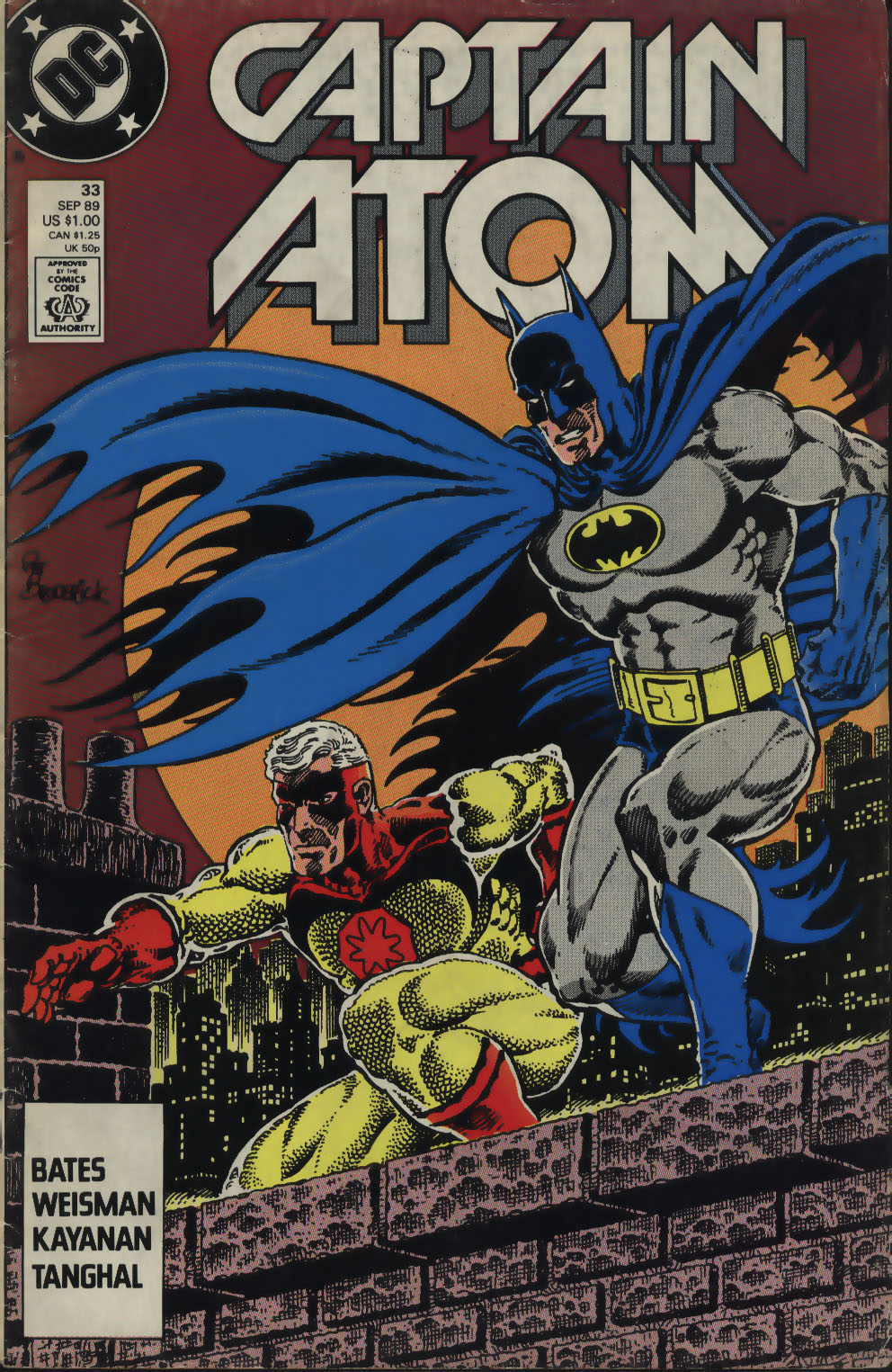 Read online Captain Atom (1987) comic -  Issue #33 - 1
