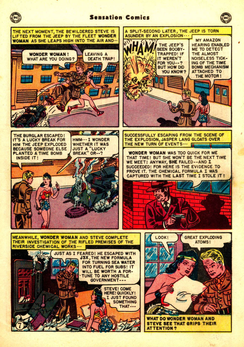 Read online Sensation (Mystery) Comics comic -  Issue #99 - 9