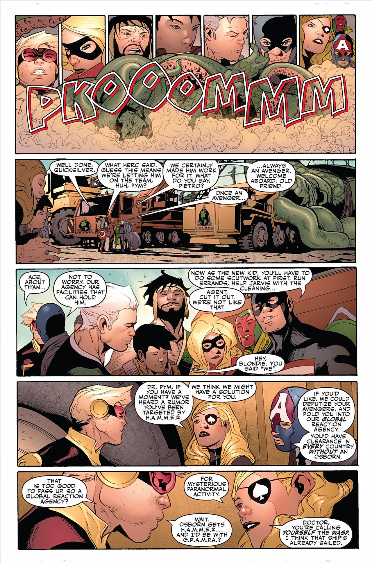Read online The Mighty Avengers comic -  Issue #24 - 21