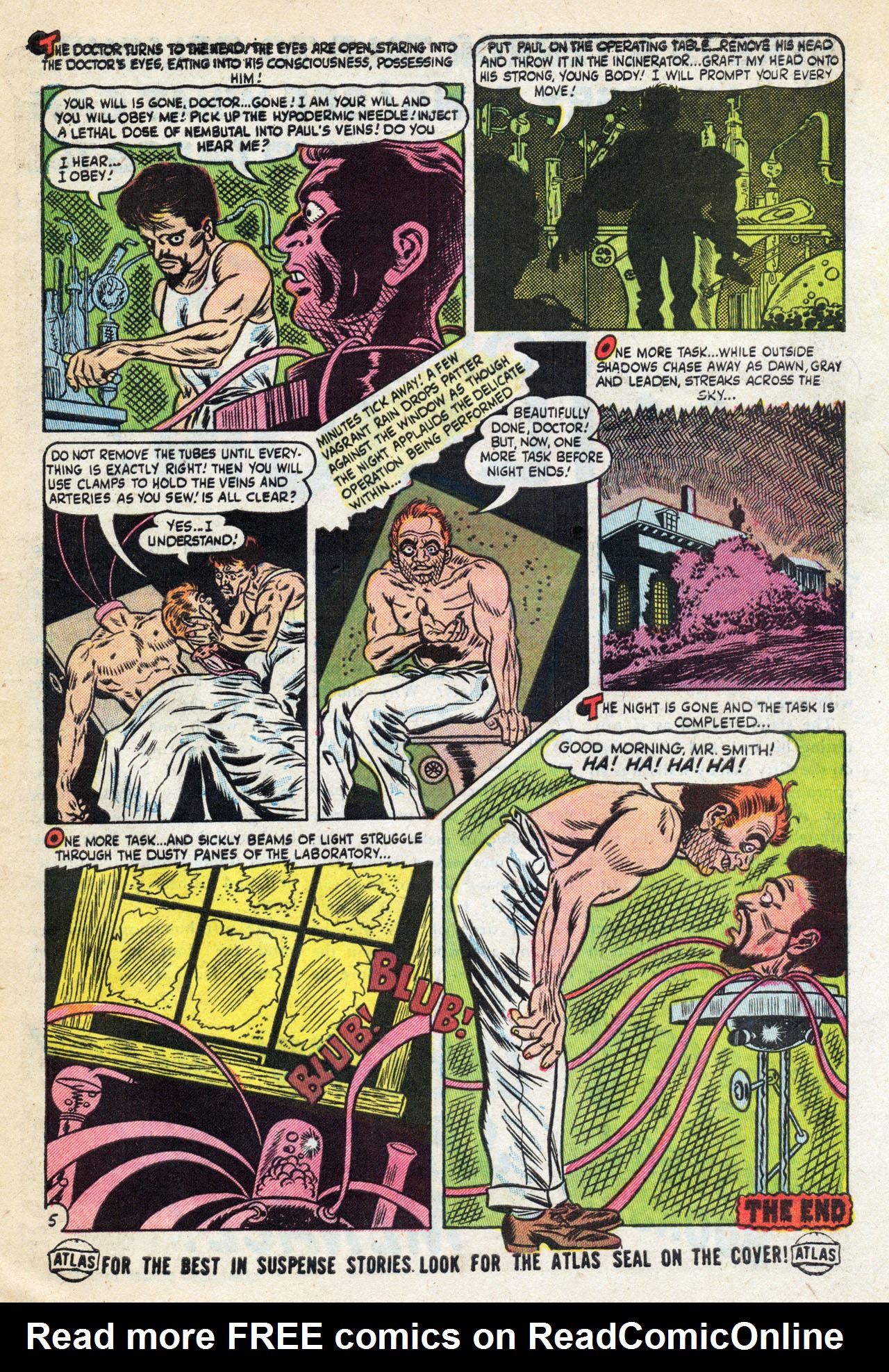 Read online Mystic (1951) comic -  Issue #26 - 7