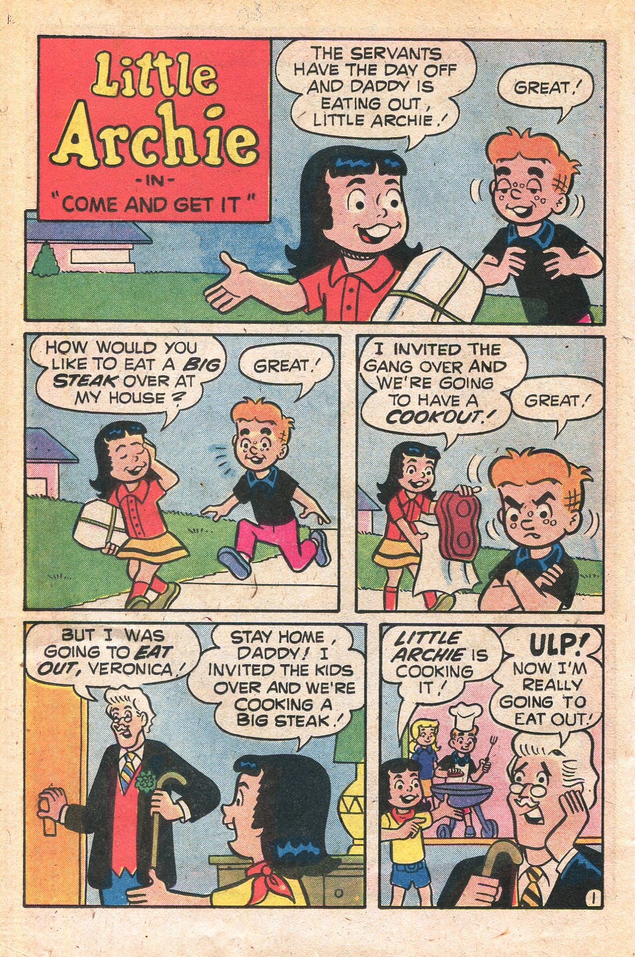Read online The Adventures of Little Archie comic -  Issue #160 - 21