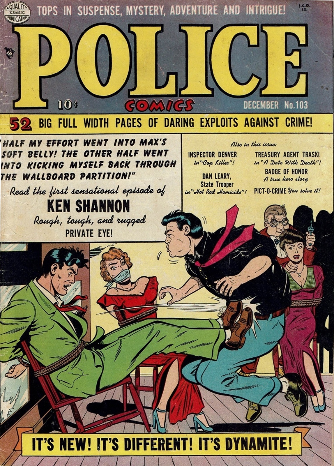 Read online Police Comics comic -  Issue #103 - 2