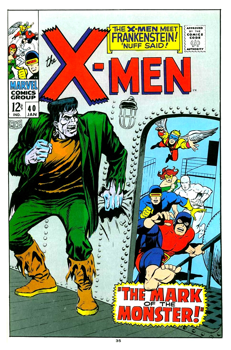 Read online The Official Marvel Index To The X-Men comic -  Issue #2 - 37