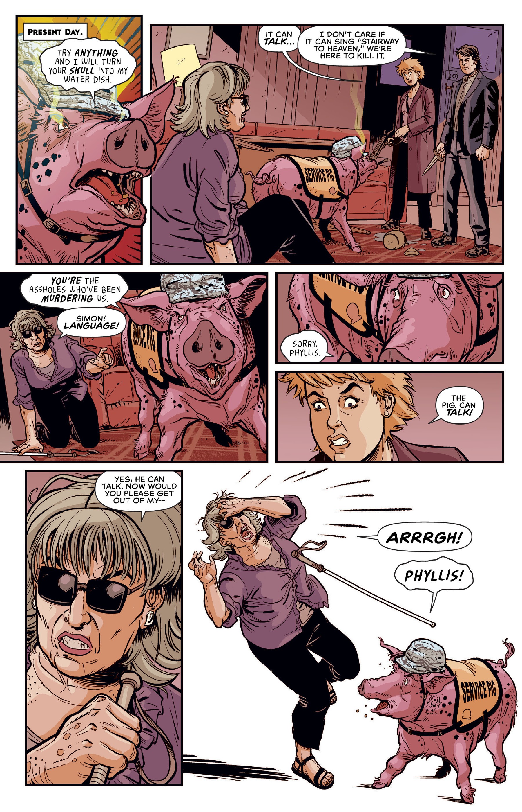 Read online Swine comic -  Issue # TPB - 54
