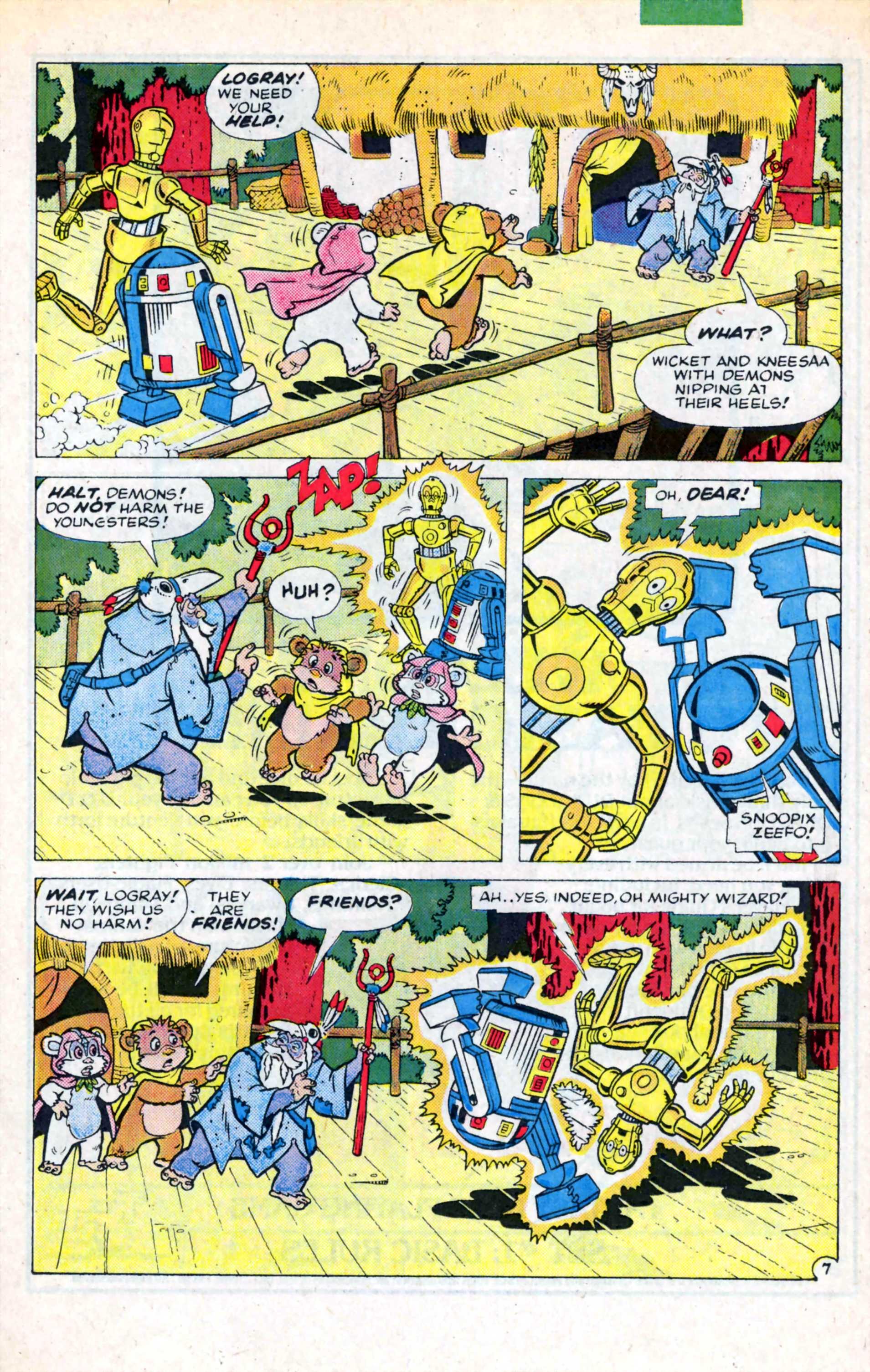 Read online Ewoks (1987) comic -  Issue #10 - 8