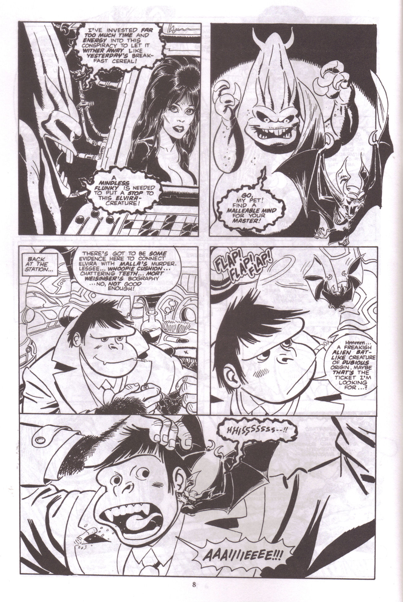 Read online Elvira, Mistress of the Dark comic -  Issue #37 - 10