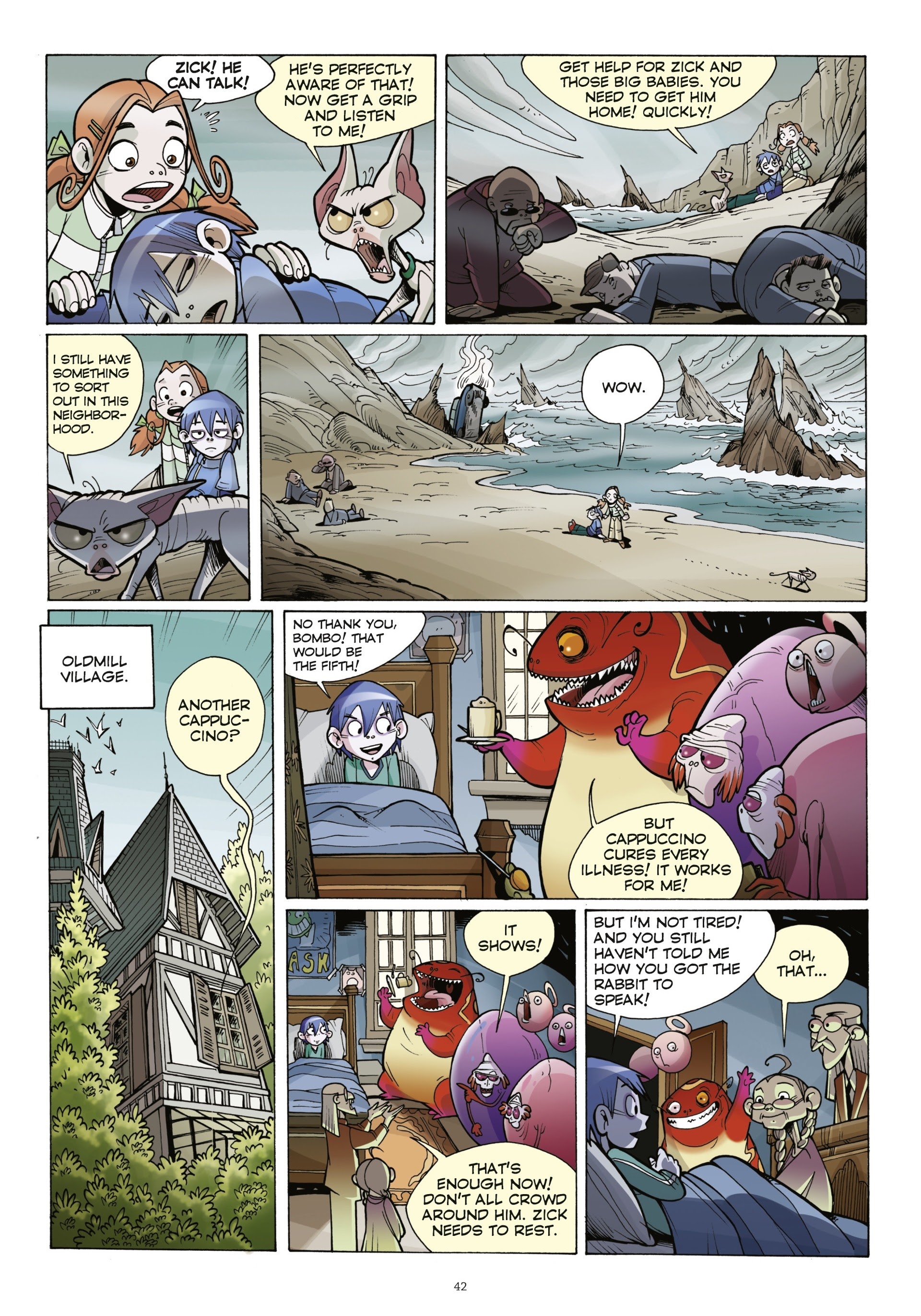 Read online Monster Allergy (2019) comic -  Issue #4 - 44