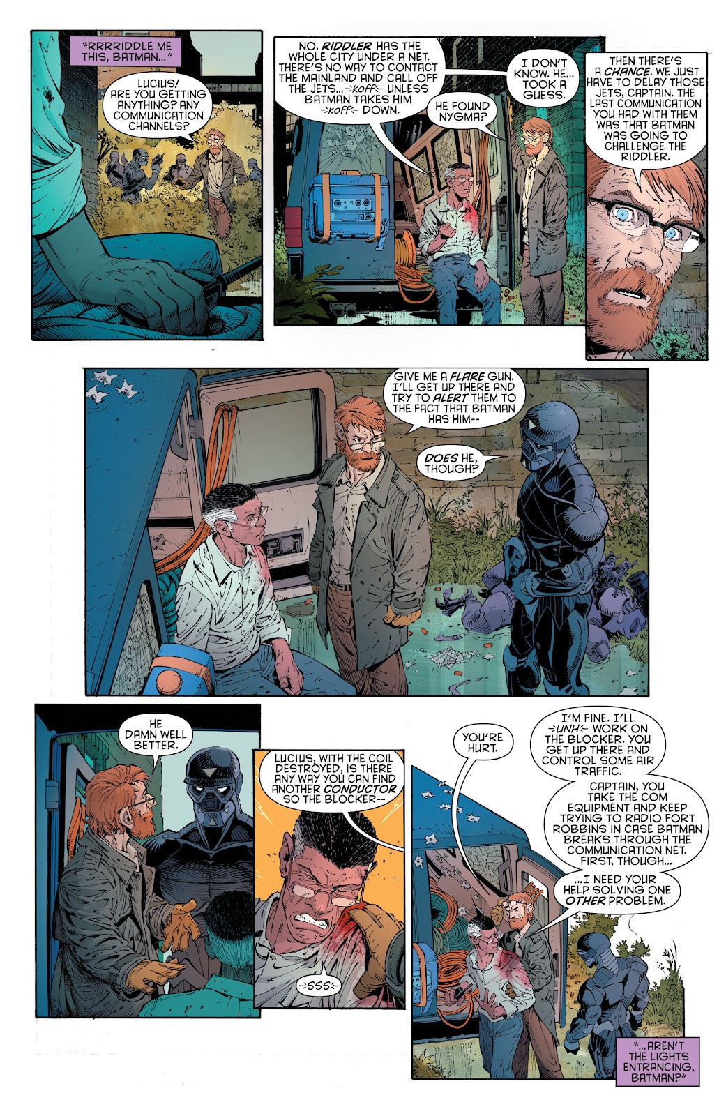Batman: Year Zero - Dark City issue Full - Page 197