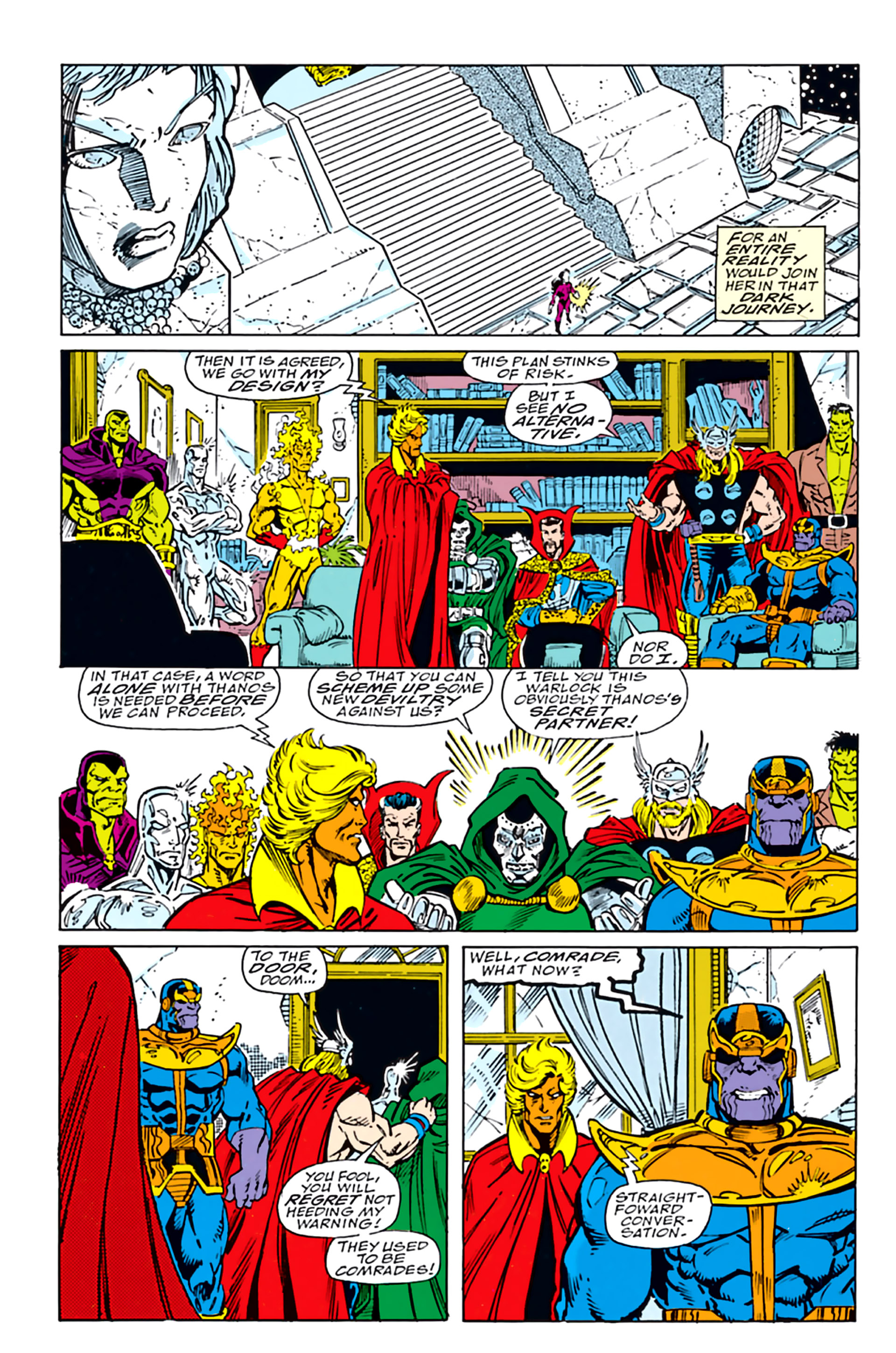 Read online Infinity Gauntlet (1991) comic -  Issue #5 - 33