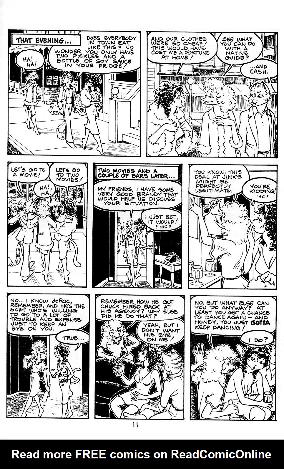 Omaha the Cat Dancer (1986) issue 1 - Page 14