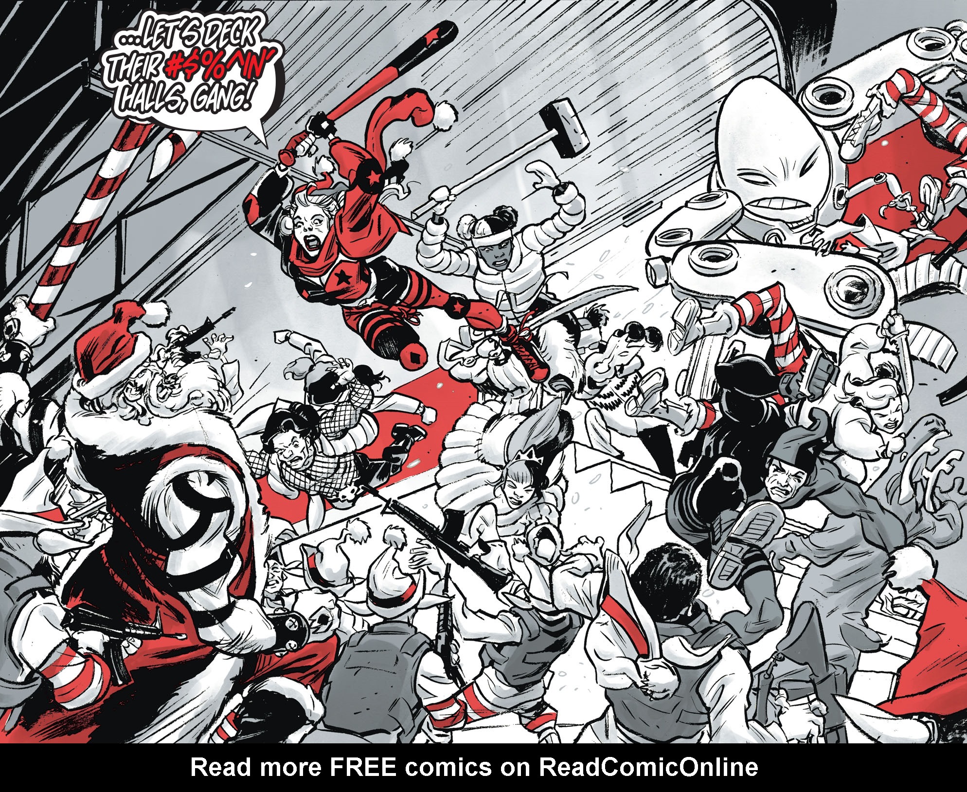 Read online Harley Quinn Black   White   Red comic -  Issue #16 - 7