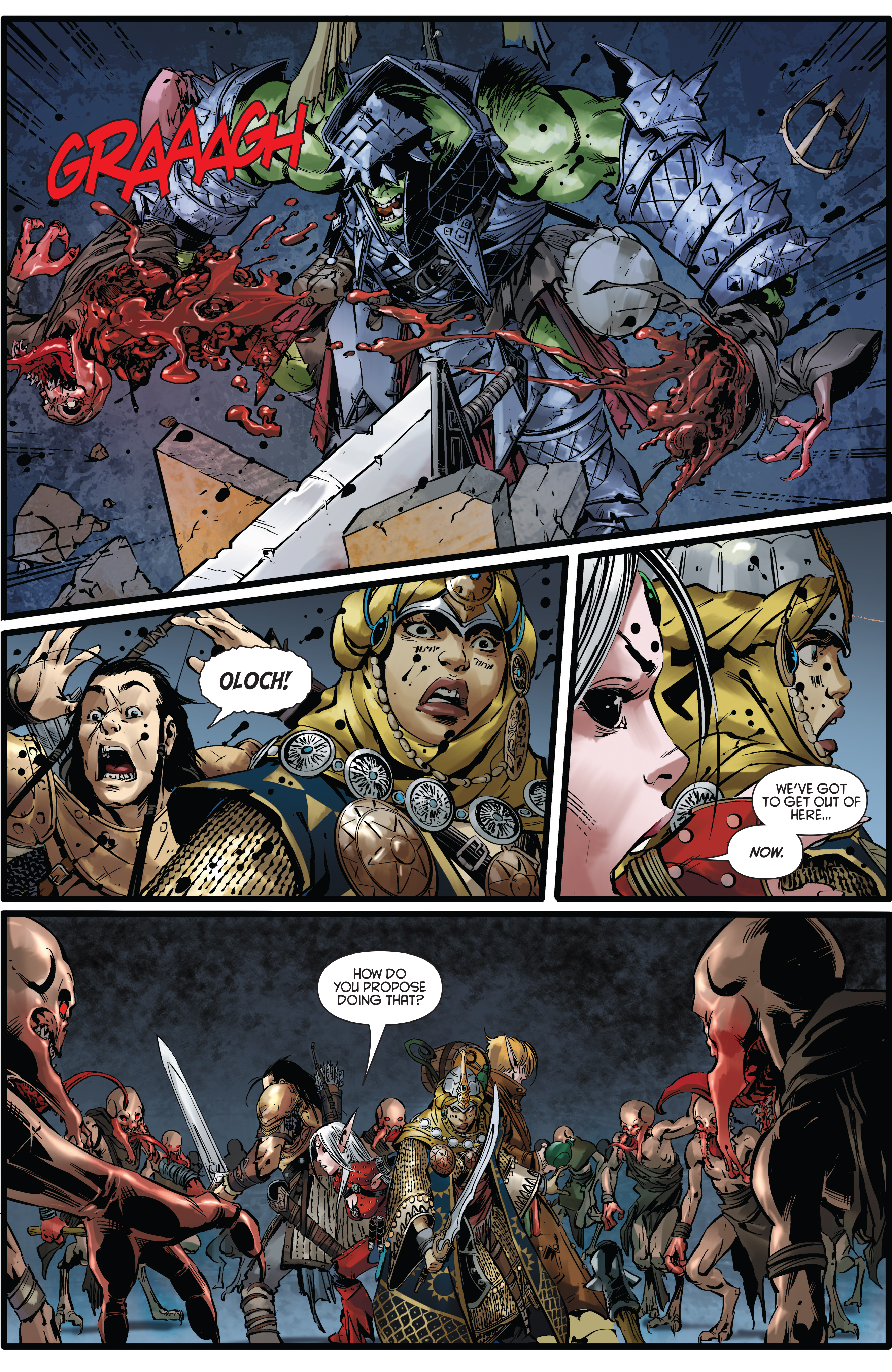 Read online Pathfinder: Hollow Mountain comic -  Issue #5 - 5