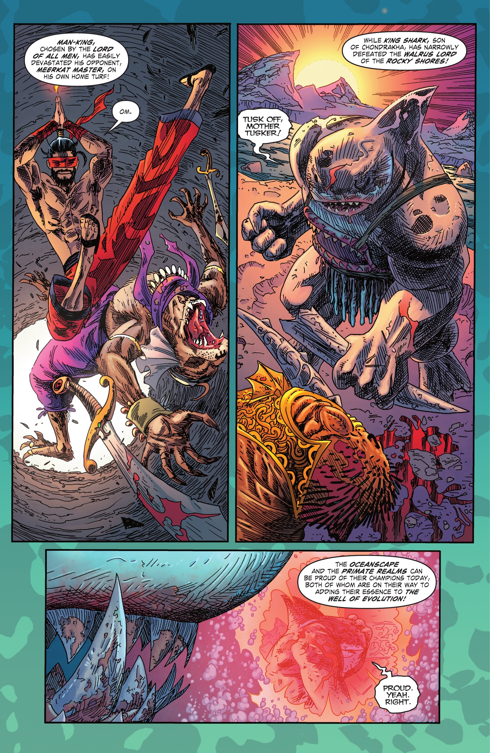 Read online Suicide Squad: King Shark comic -  Issue #3 - 4