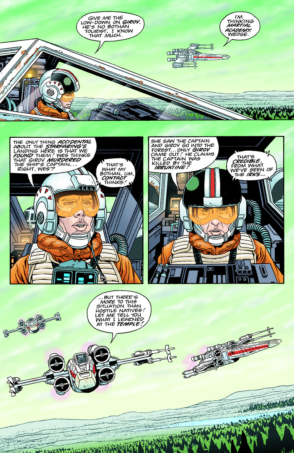 Read online Star Wars: X-Wing Rogue Squadron comic -  Issue #19 - 4