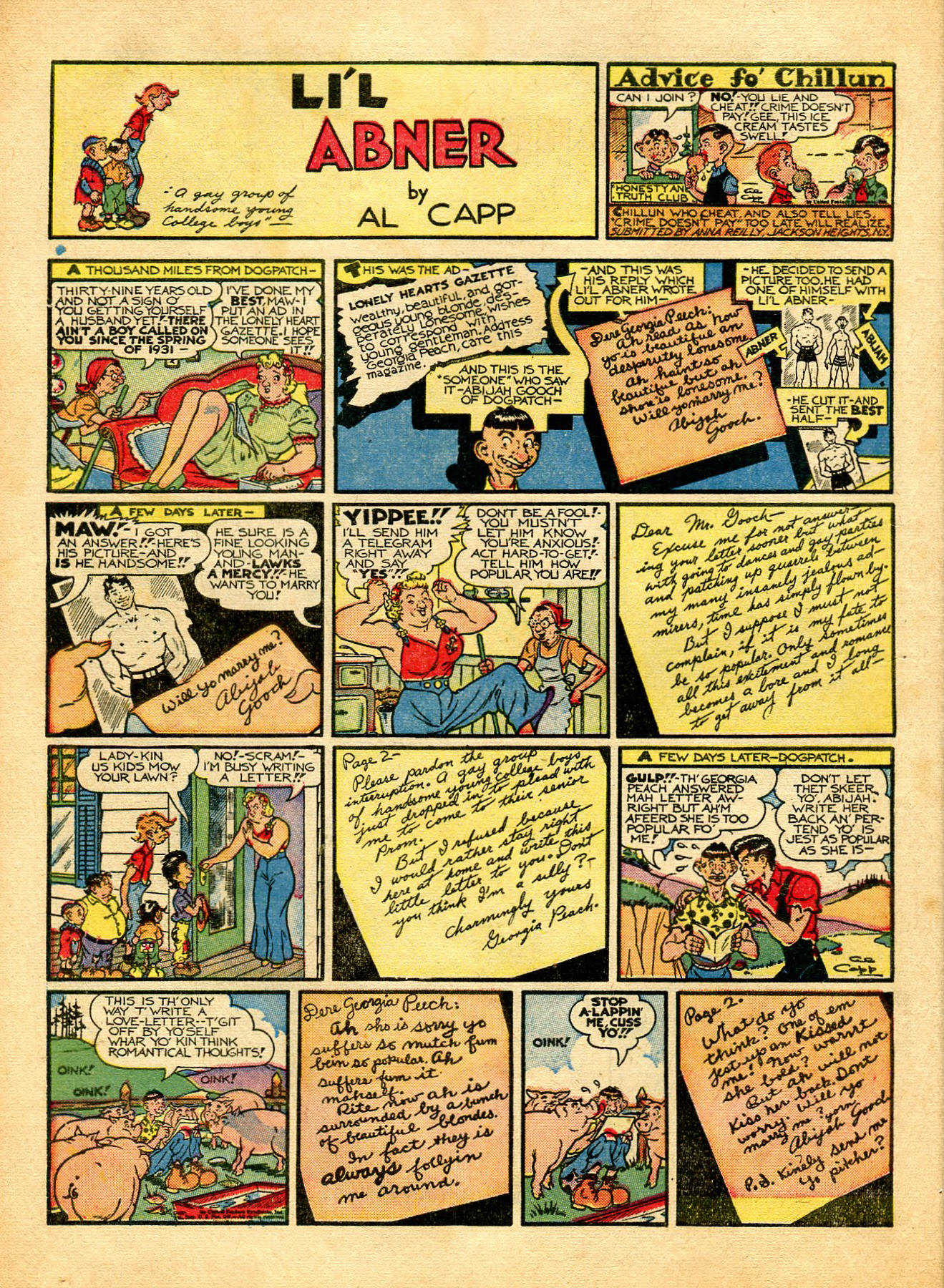 Read online Comics on Parade comic -  Issue #36 - 18