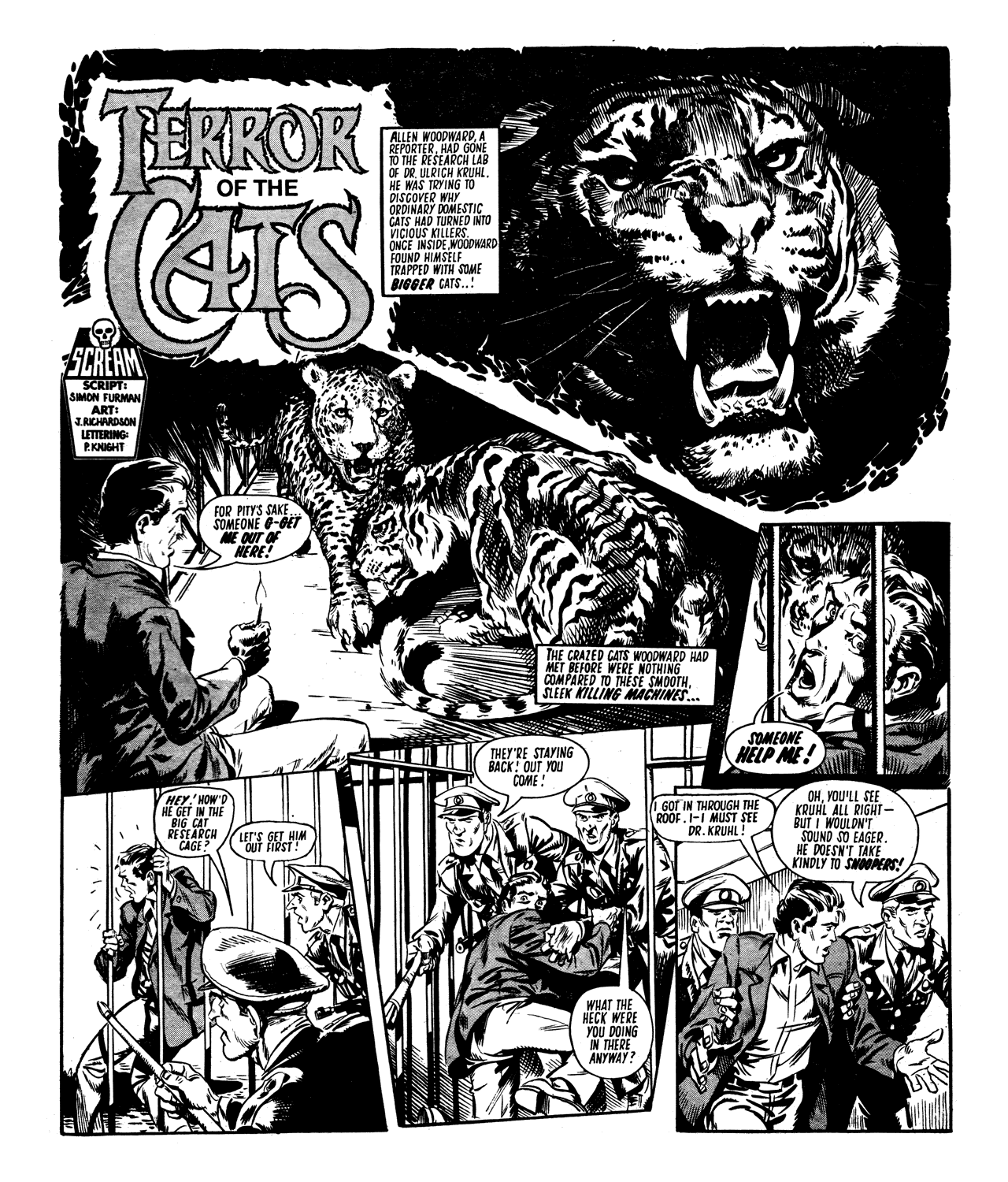 Read online Scream! (1984) comic -  Issue #5 - 27