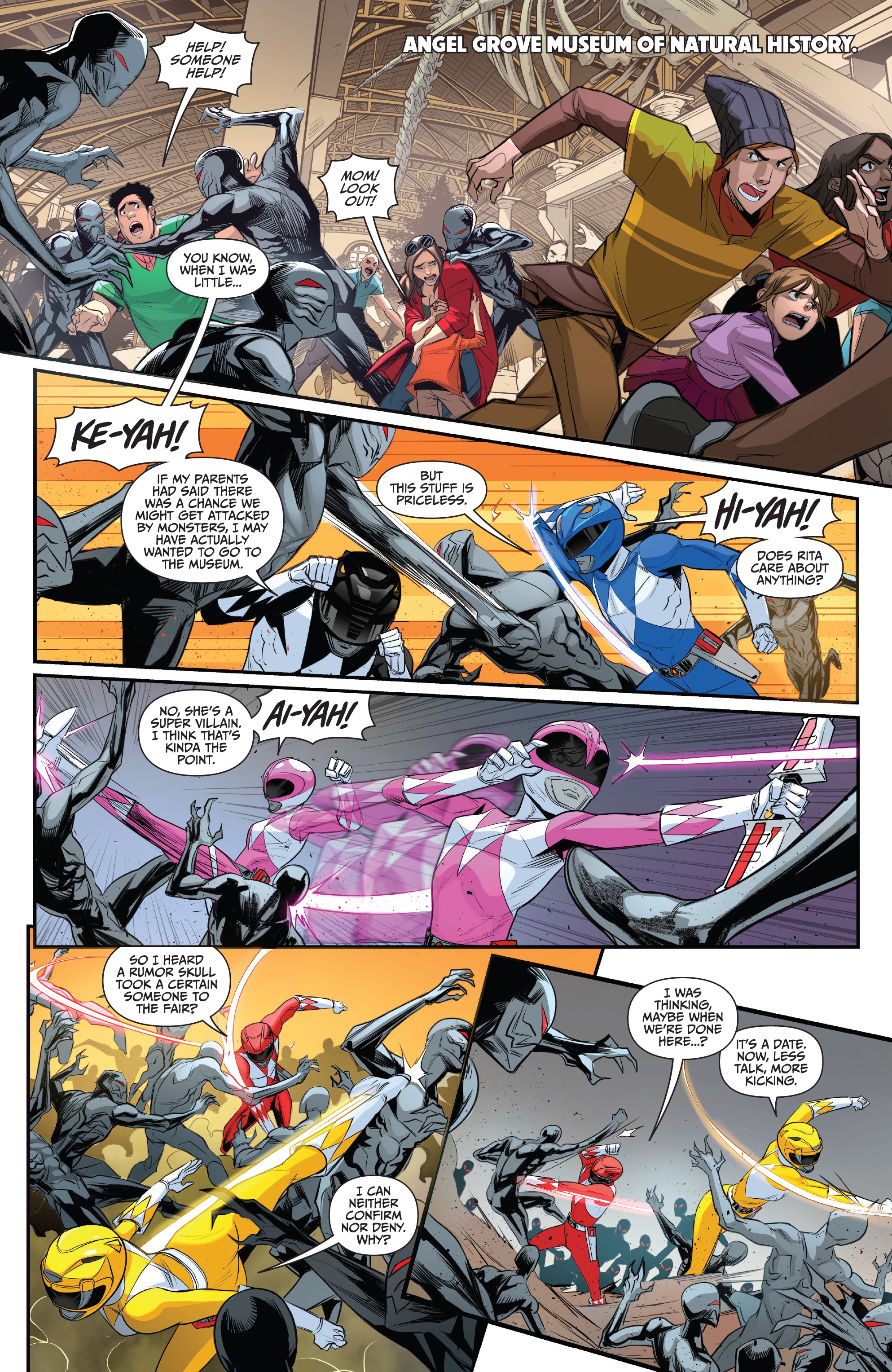 Read online Saban's Go Go Power Rangers comic -  Issue #17 - 15