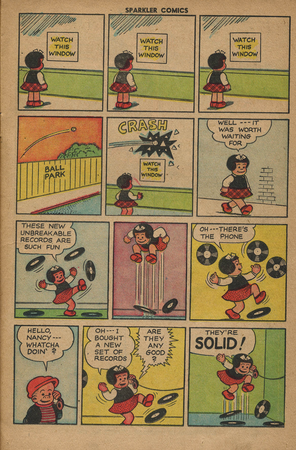 Read online Sparkler Comics comic -  Issue #99 - 11
