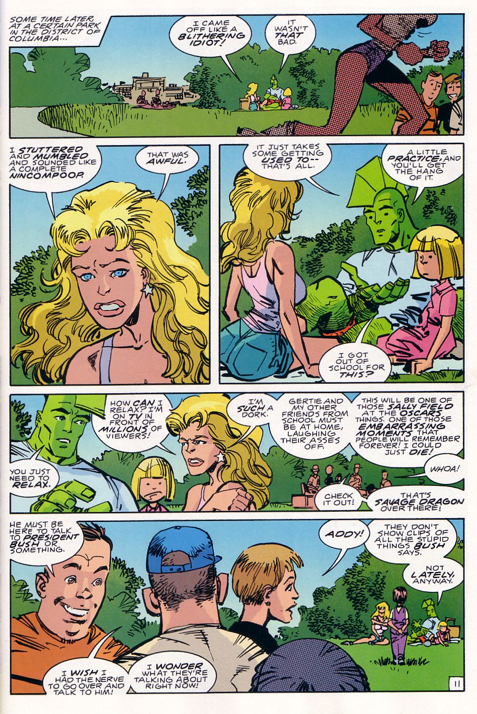Read online The Savage Dragon (1993) comic -  Issue #107 - 14