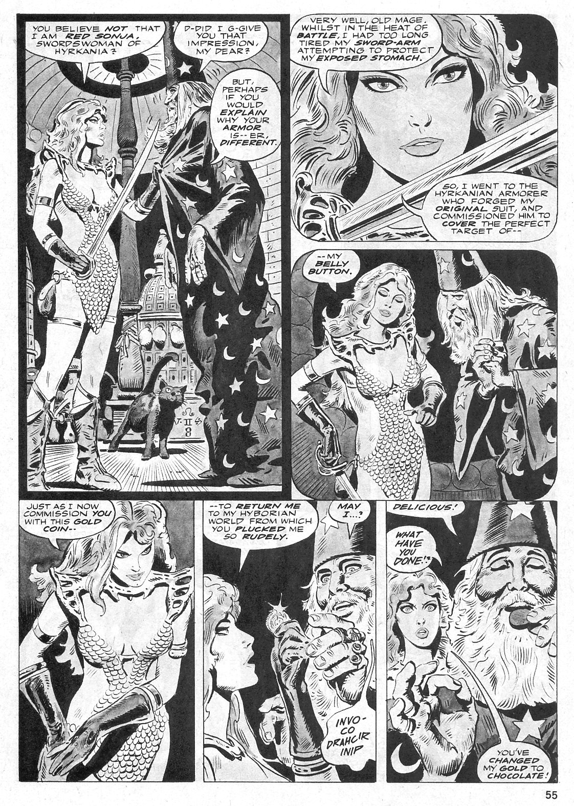 Read online The Savage Sword Of Conan comic -  Issue #29 - 55