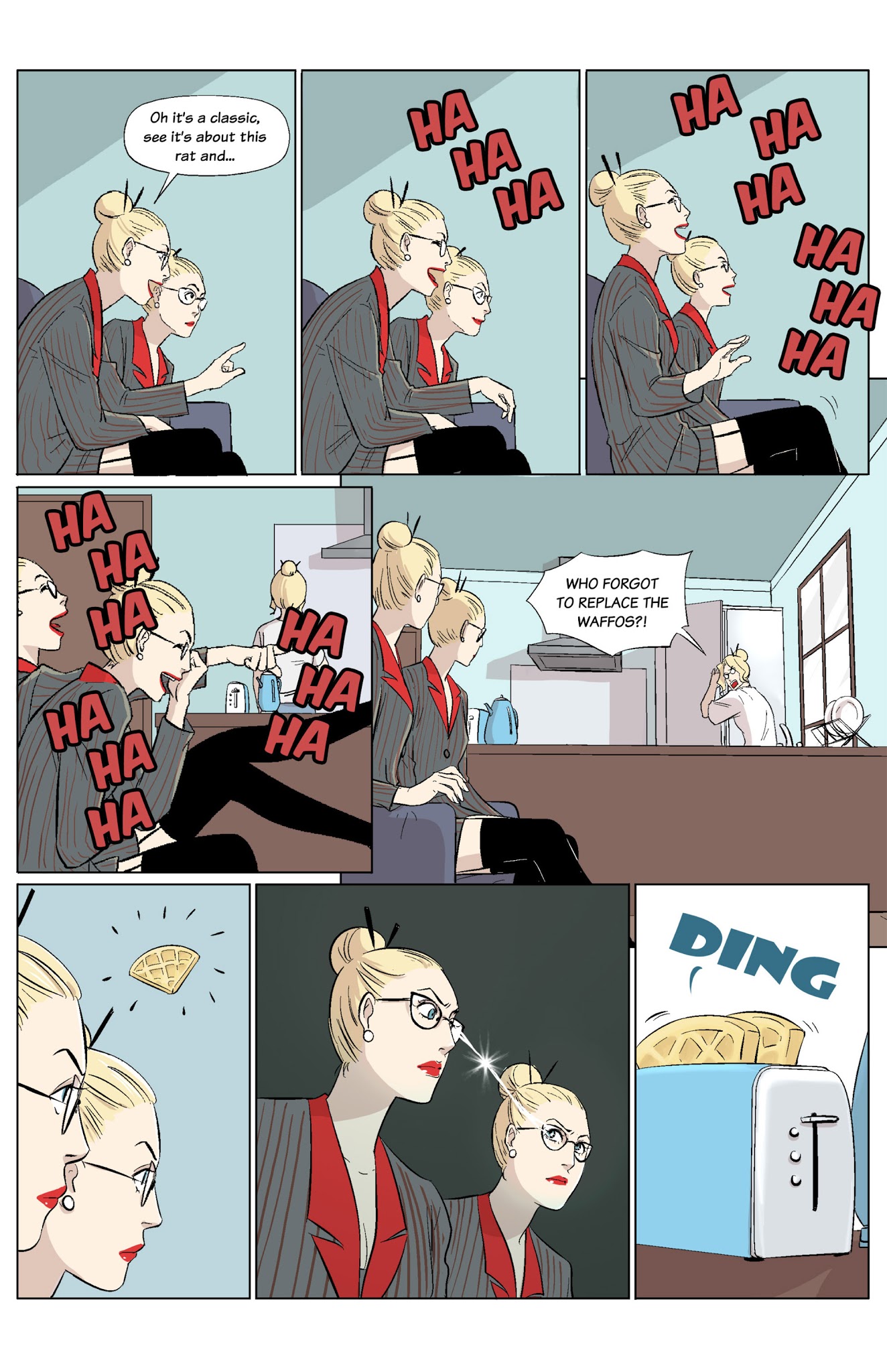 Read online Paradox Girl comic -  Issue #1 - 11