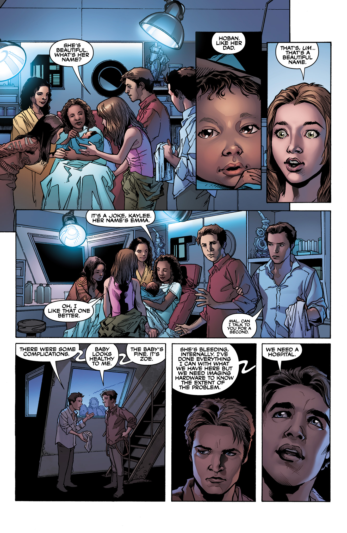 Read online Serenity: Firefly Class 03-K64  Leaves on the Wind comic -  Issue #1 - 19