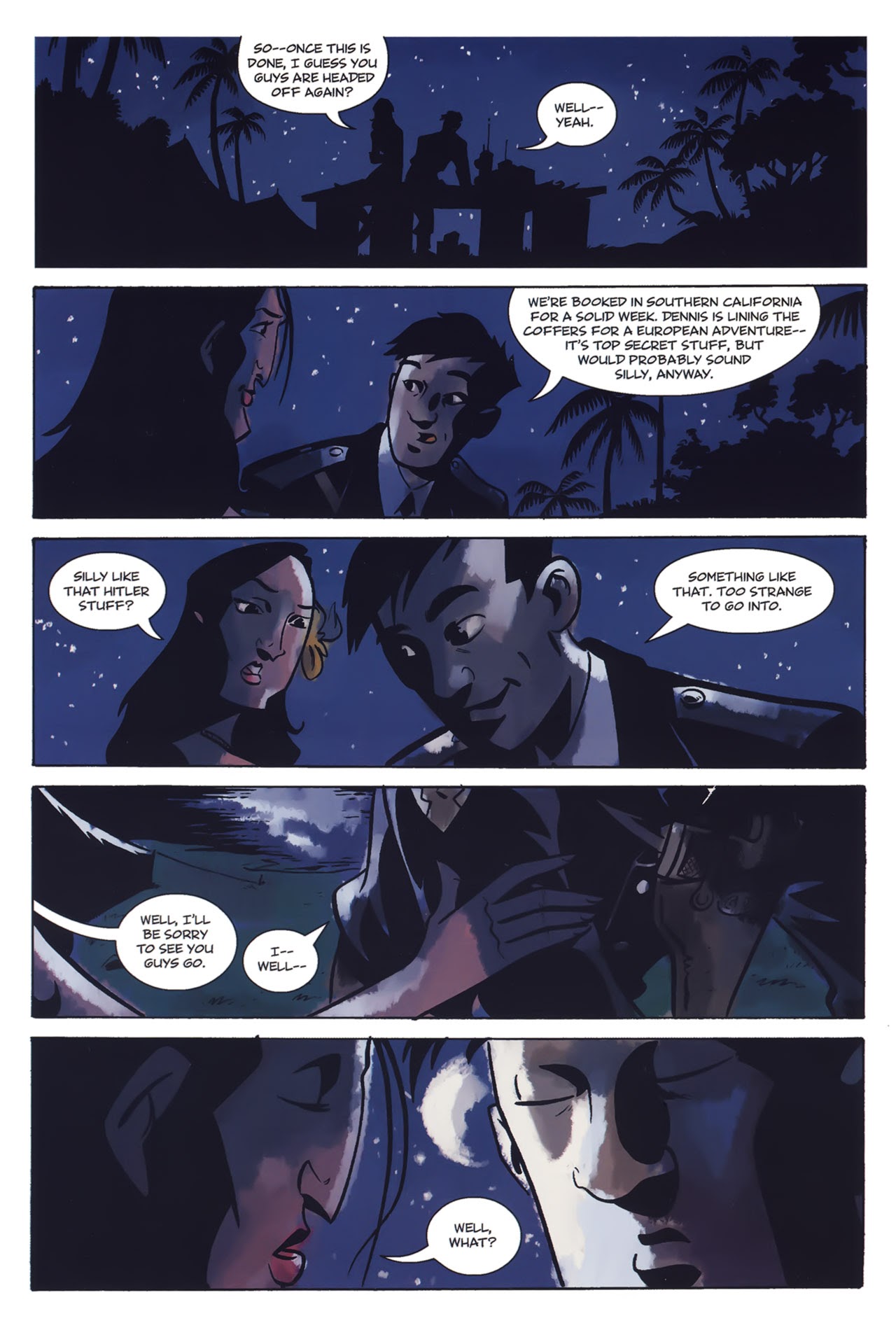 Read online Hawaiian Dick: Screaming Black Thunder comic -  Issue #5 - 7