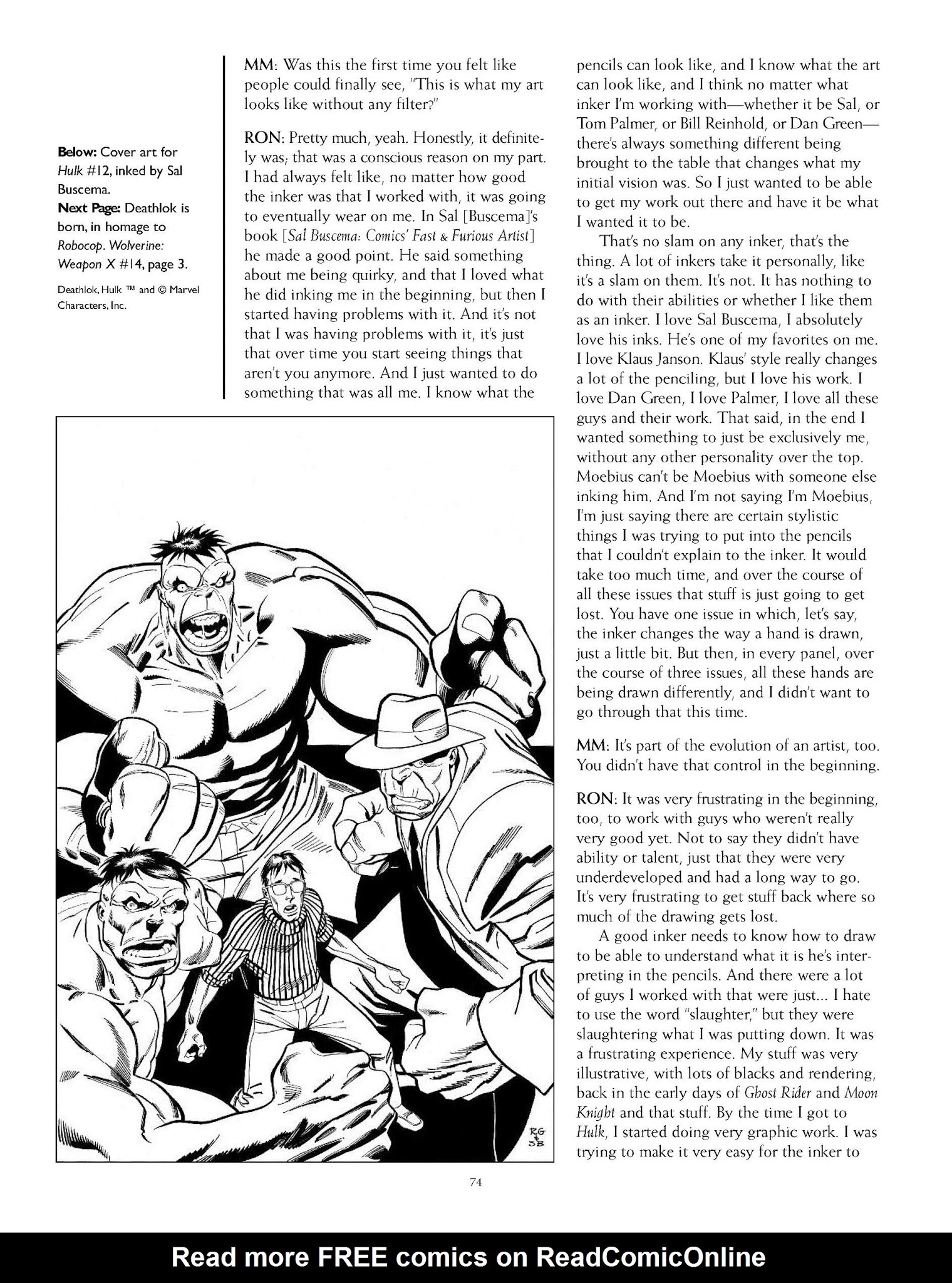 Read online Modern Masters comic -  Issue #27 - 76