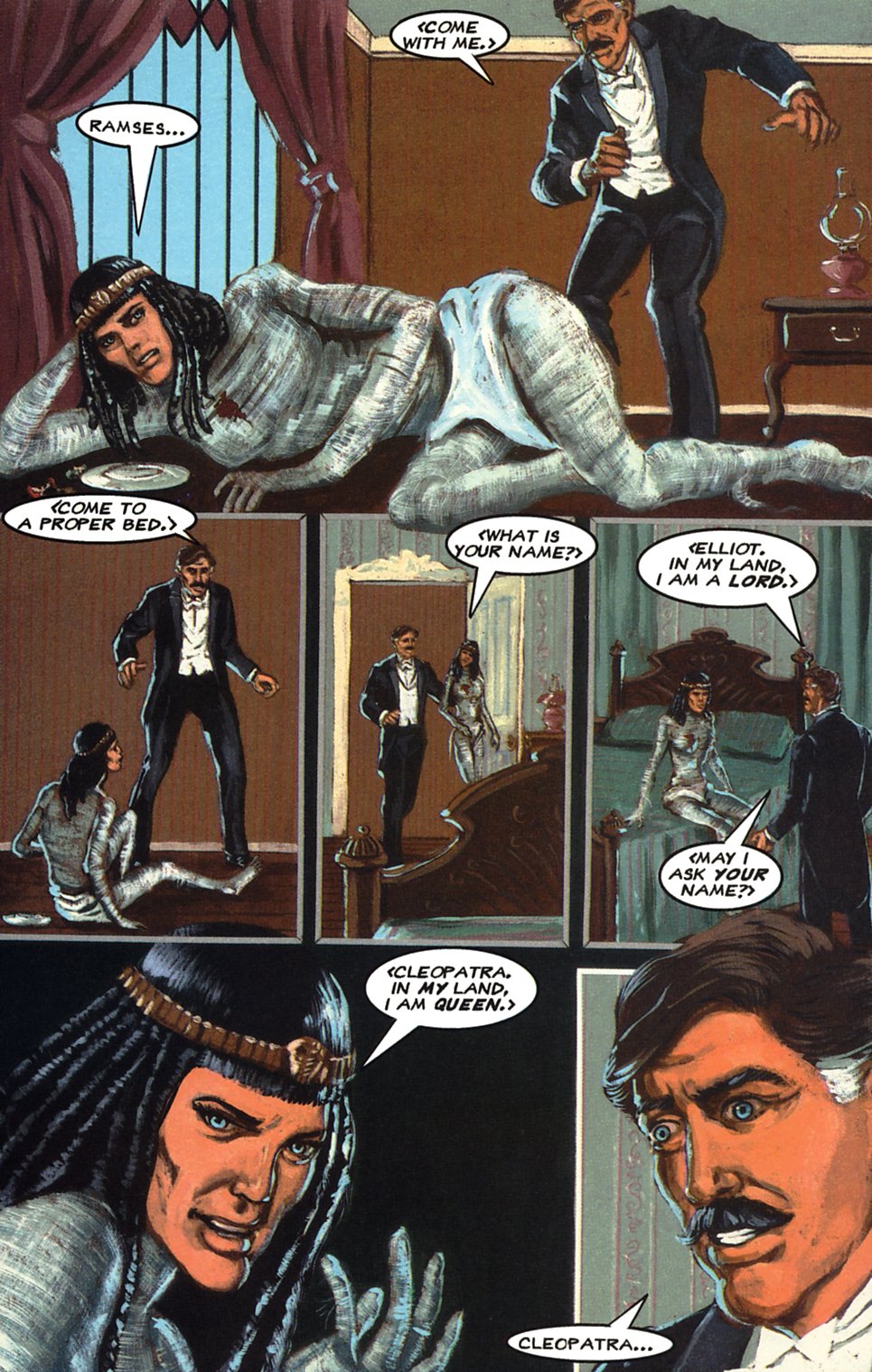 Read online Anne Rice's The Mummy or Ramses the Damned comic -  Issue #6 - 23