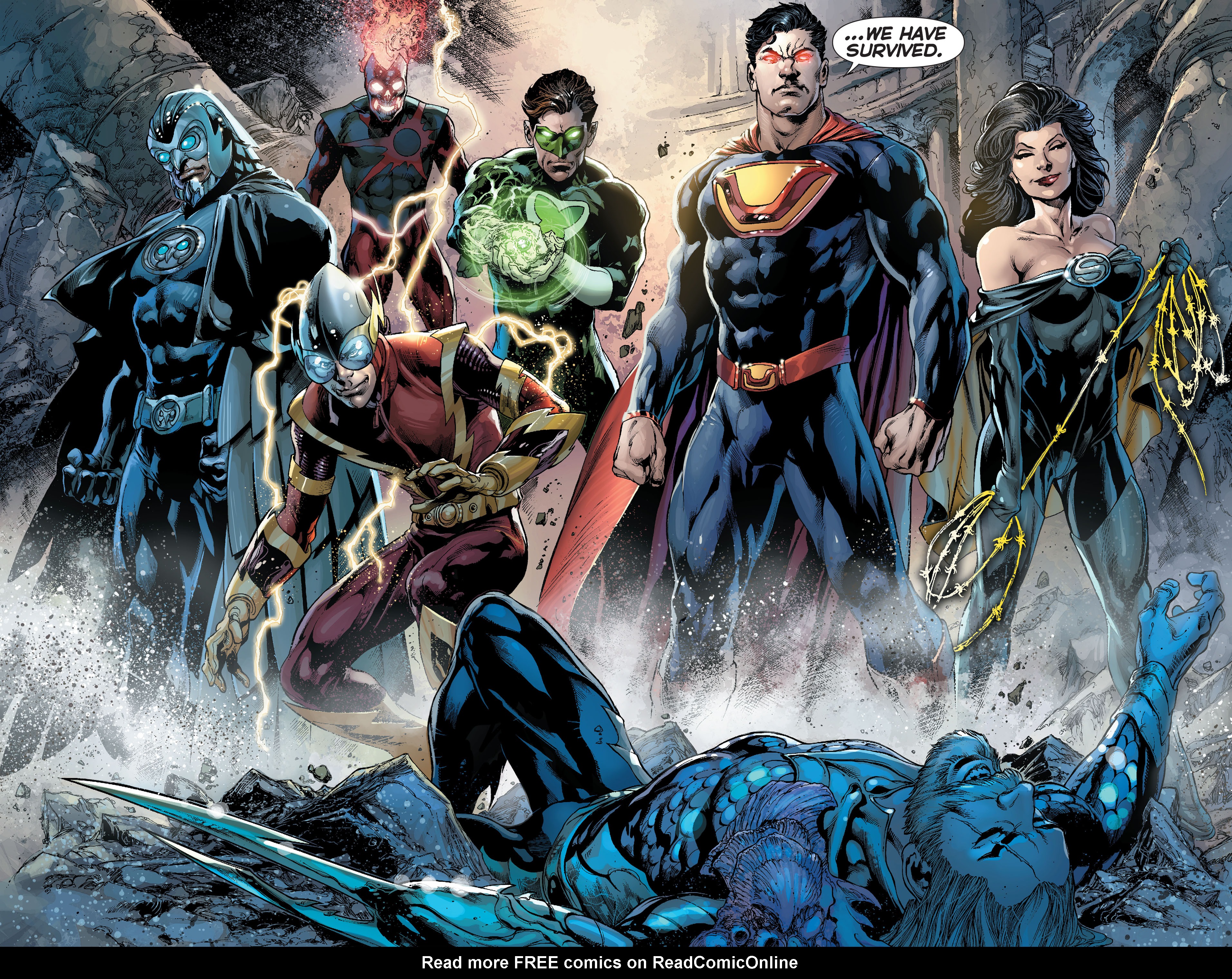 Read online Justice League: Trinity War comic -  Issue # Full - 273