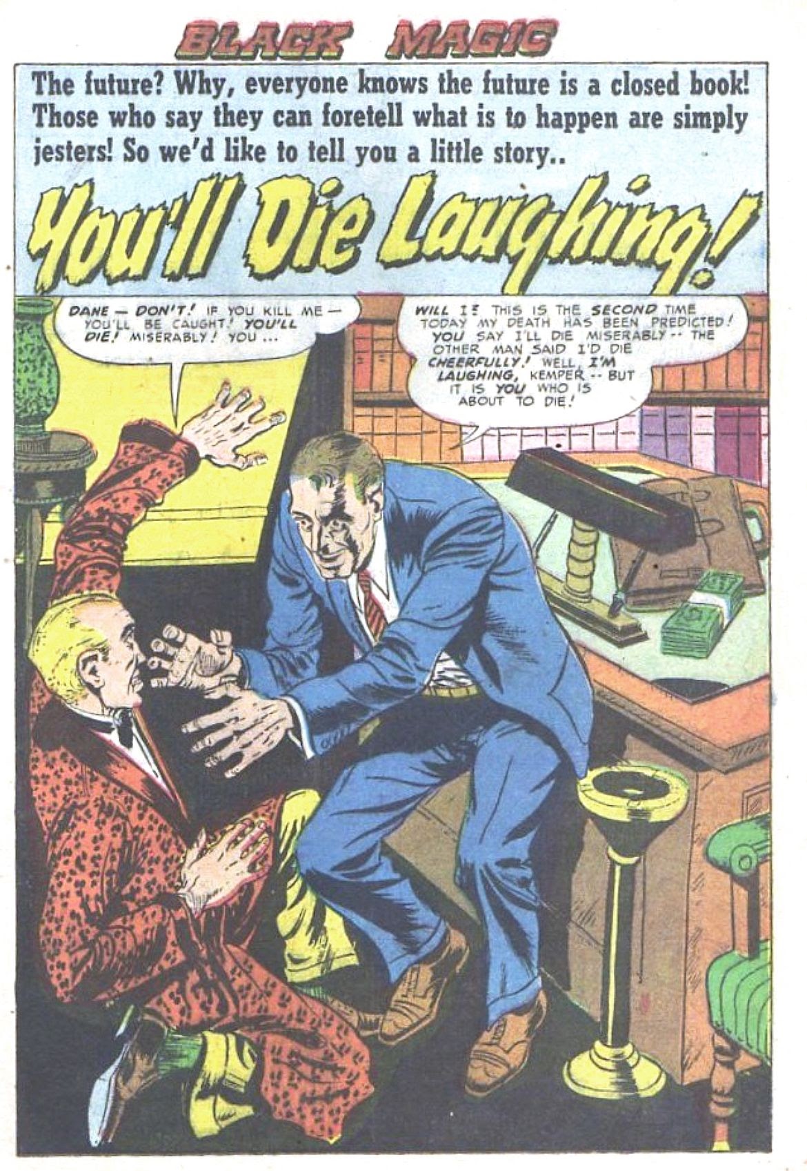 Read online Black Magic (1950) comic -  Issue #18 - 13
