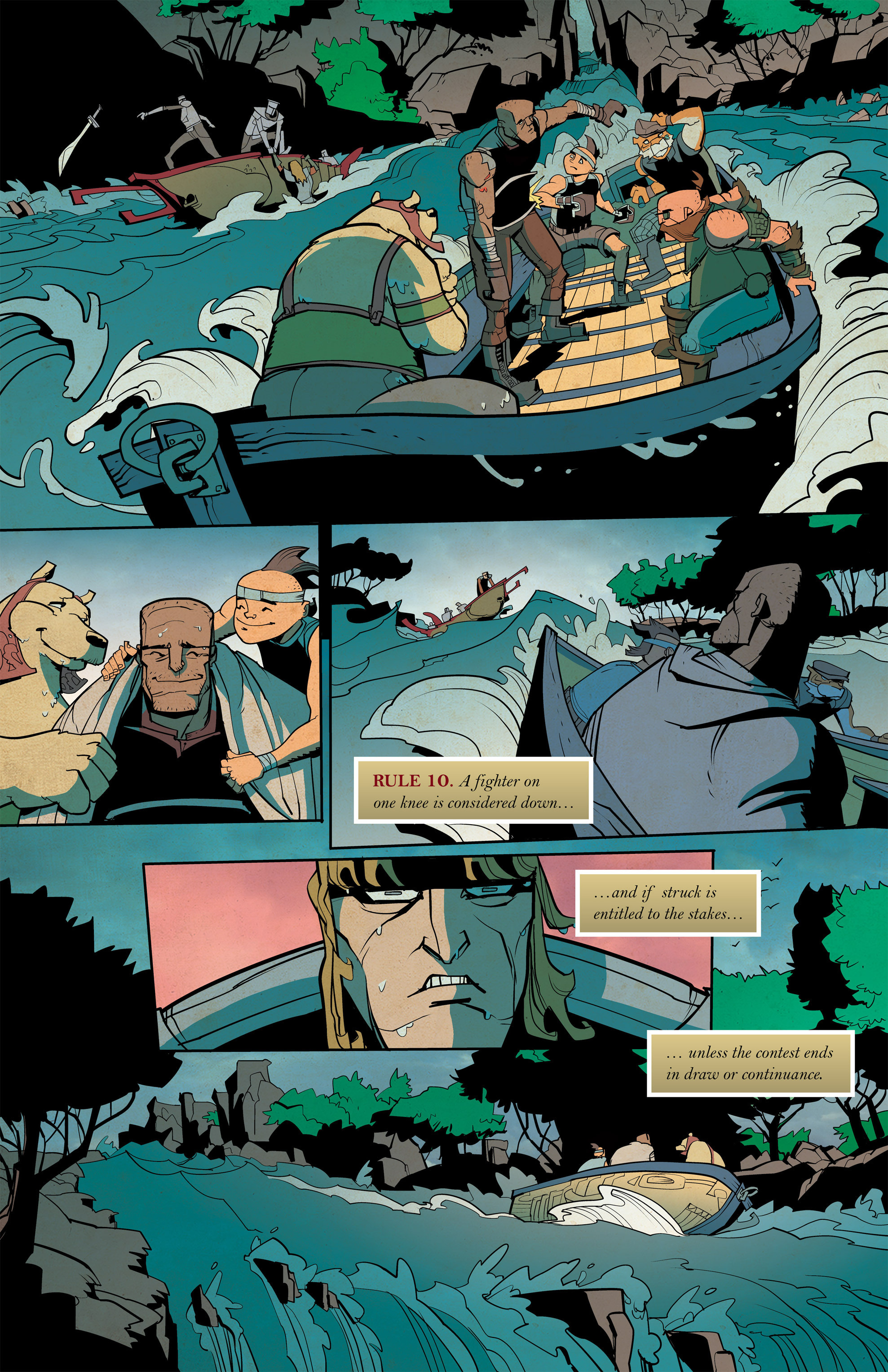 Read online Kings and Canvas comic -  Issue #5 - 18