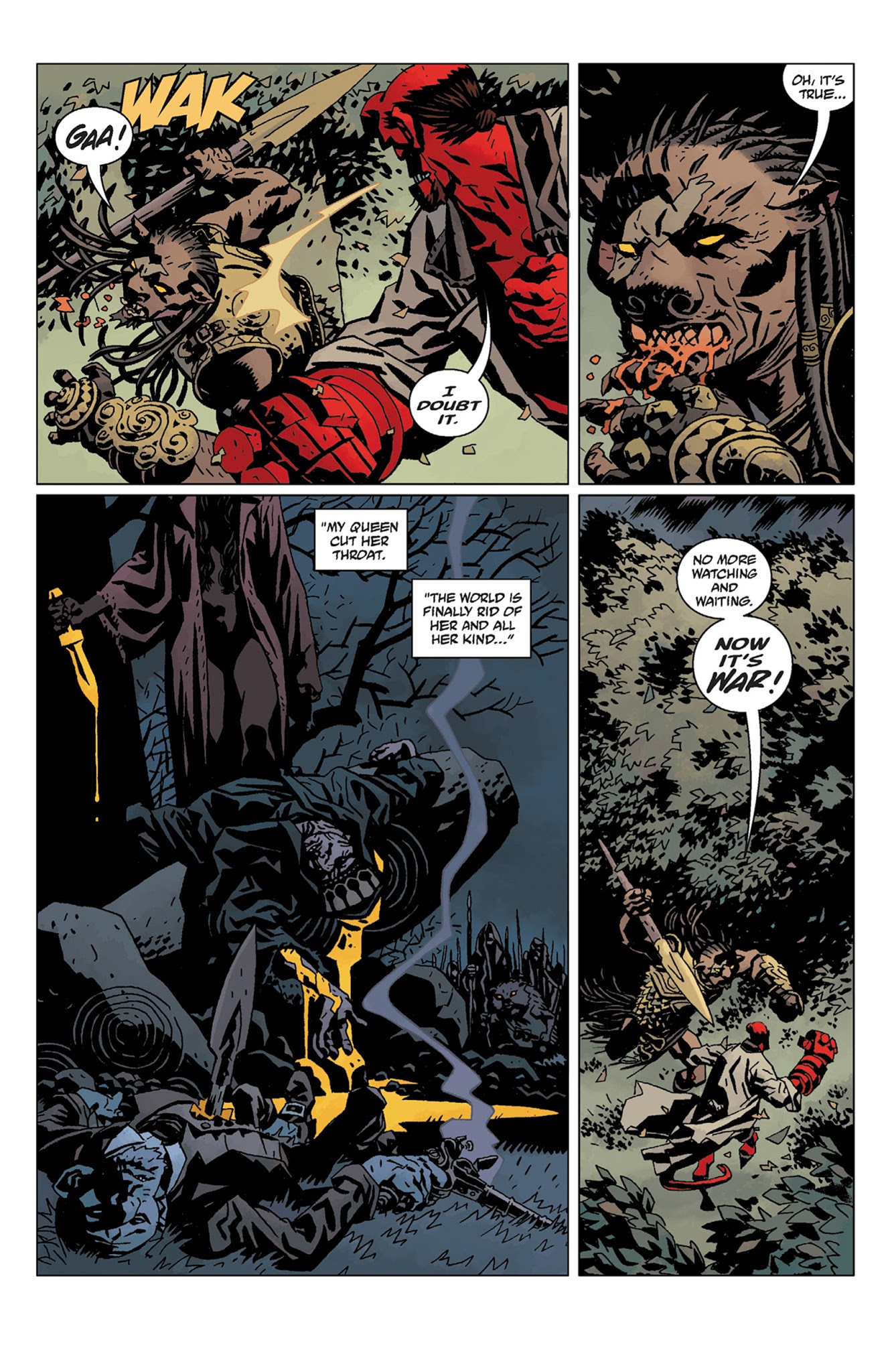 Read online Hellboy: The Storm And The Fury comic -  Issue # TPB - 30