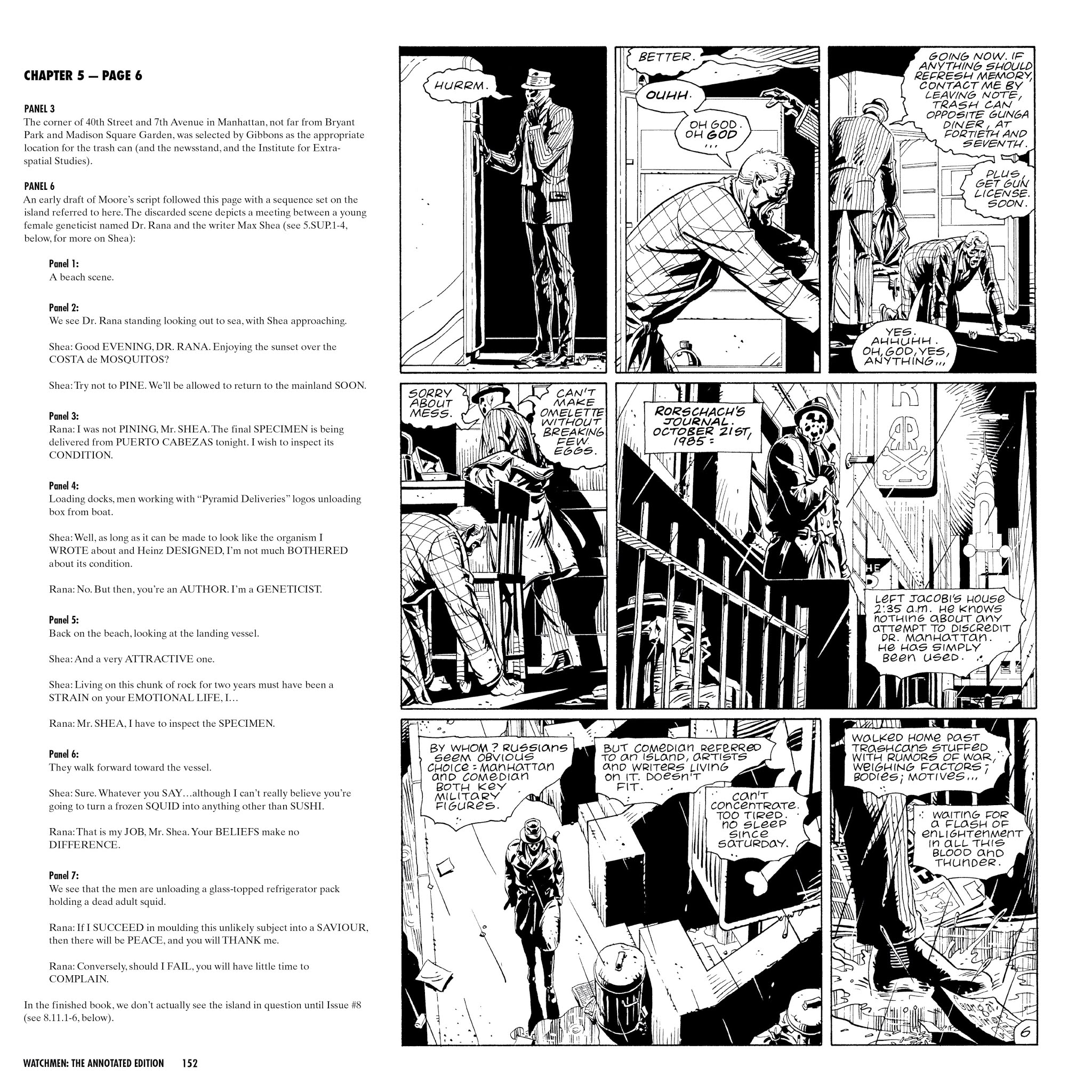 Read online Watchmen: The Annotated Edition comic -  Issue # TPB - 152