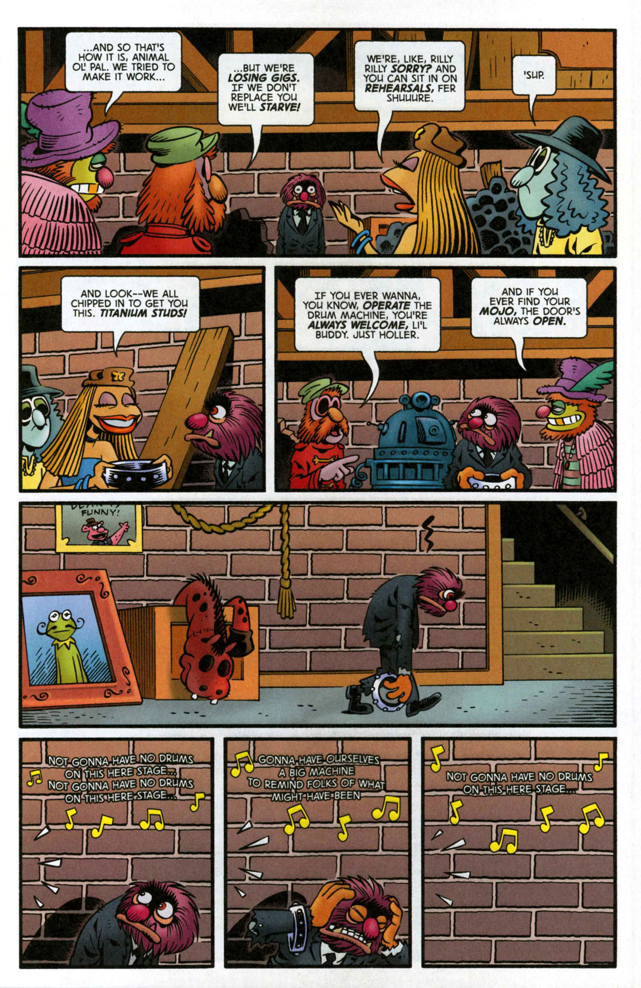 Read online The Muppet Show: The Treasure of Peg-Leg Wilson comic -  Issue #4 - 9