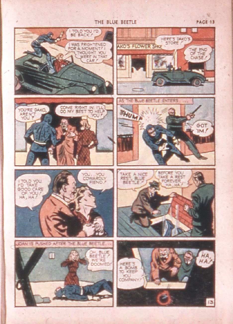 Read online The Blue Beetle comic -  Issue #7 - 15