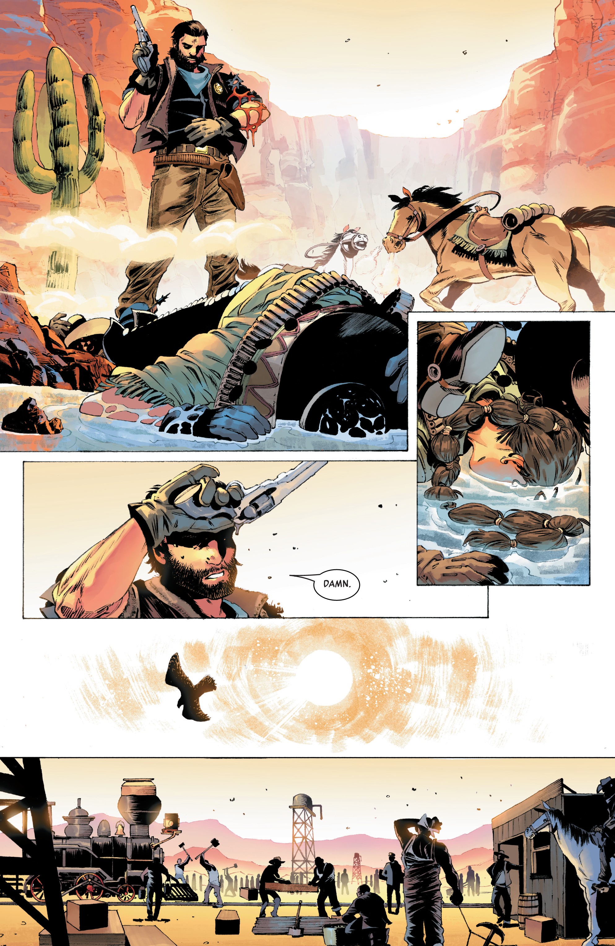 Read online The Gunhawks comic -  Issue # Full - 6