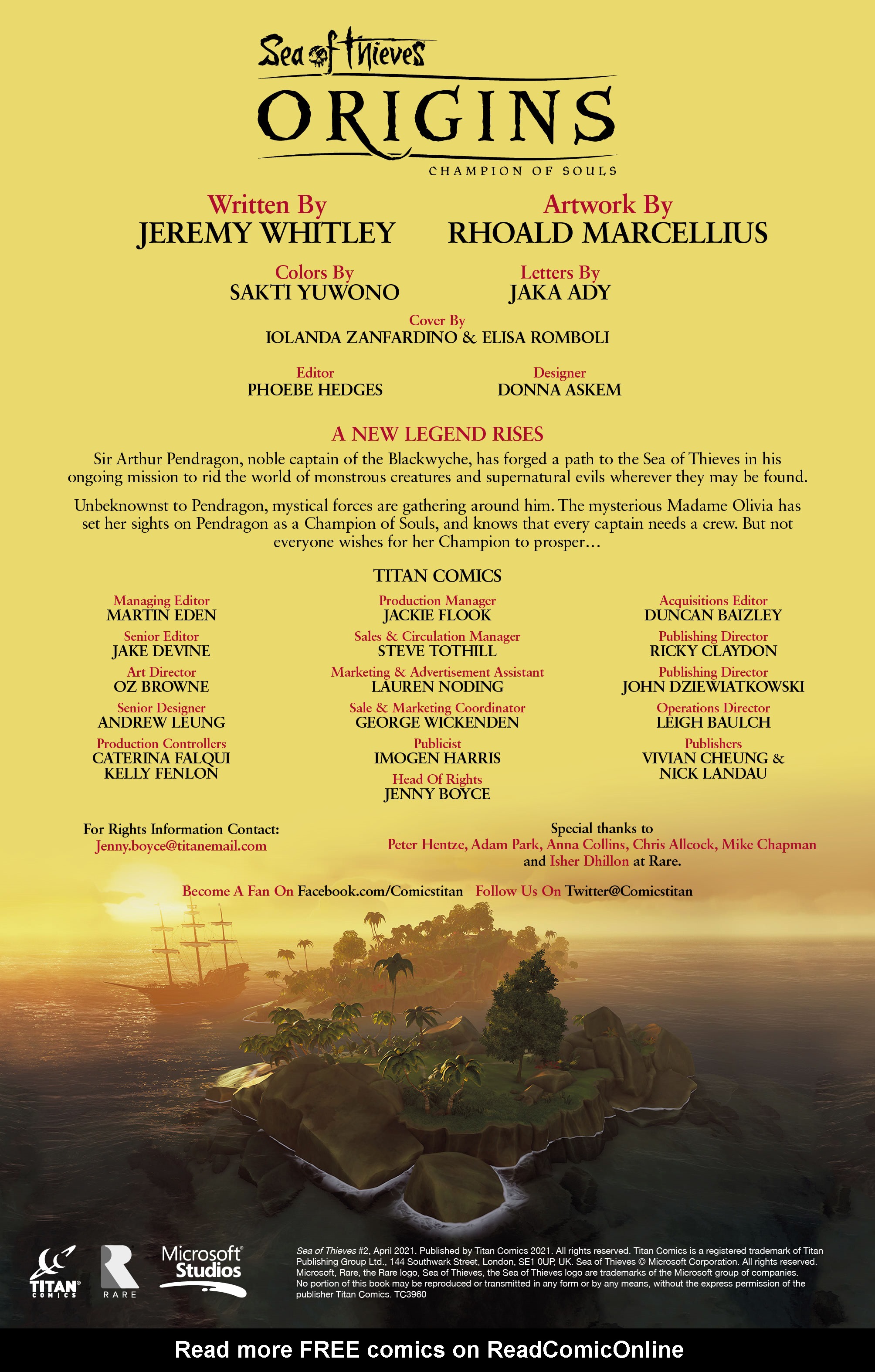 Read online Sea of Thieves comic -  Issue #2 - 2