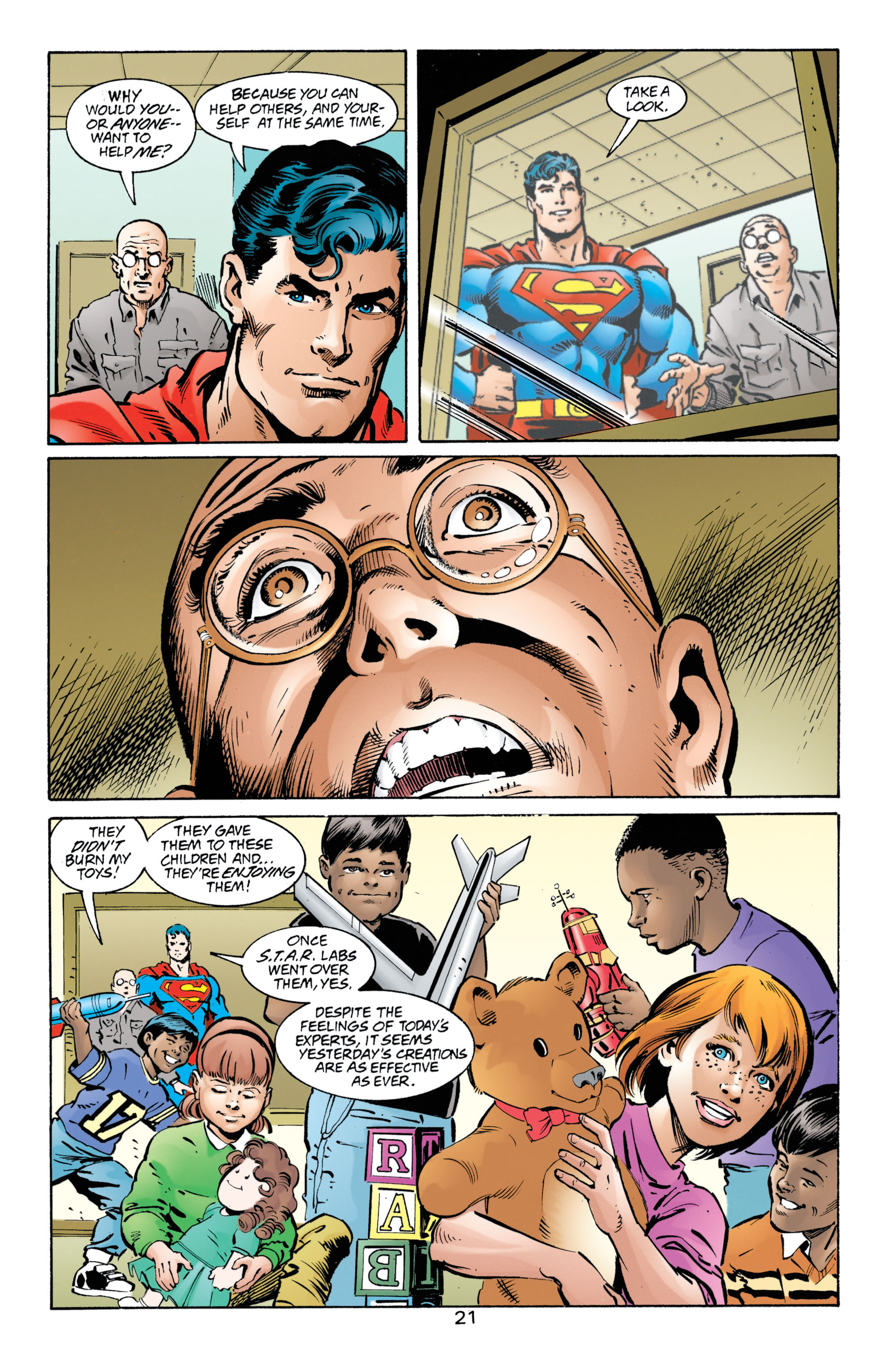 Read online Superman (1987) comic -  Issue #146 - 22