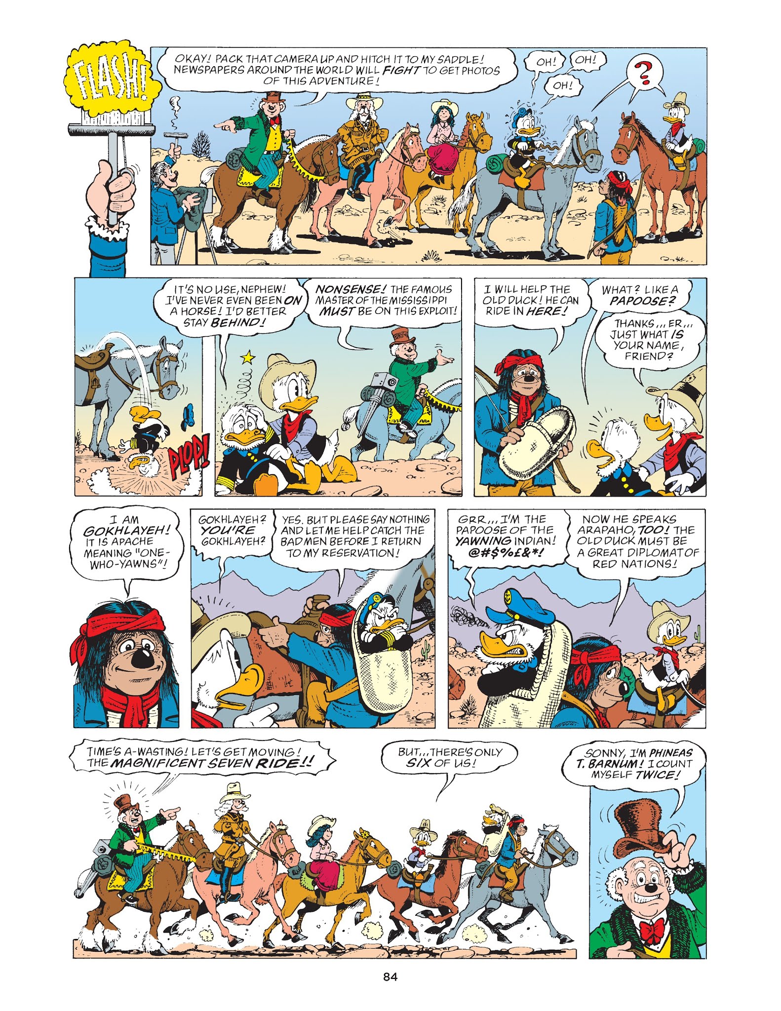 Read online Walt Disney Uncle Scrooge and Donald Duck: The Don Rosa Library comic -  Issue # TPB 7 (Part 1) - 85