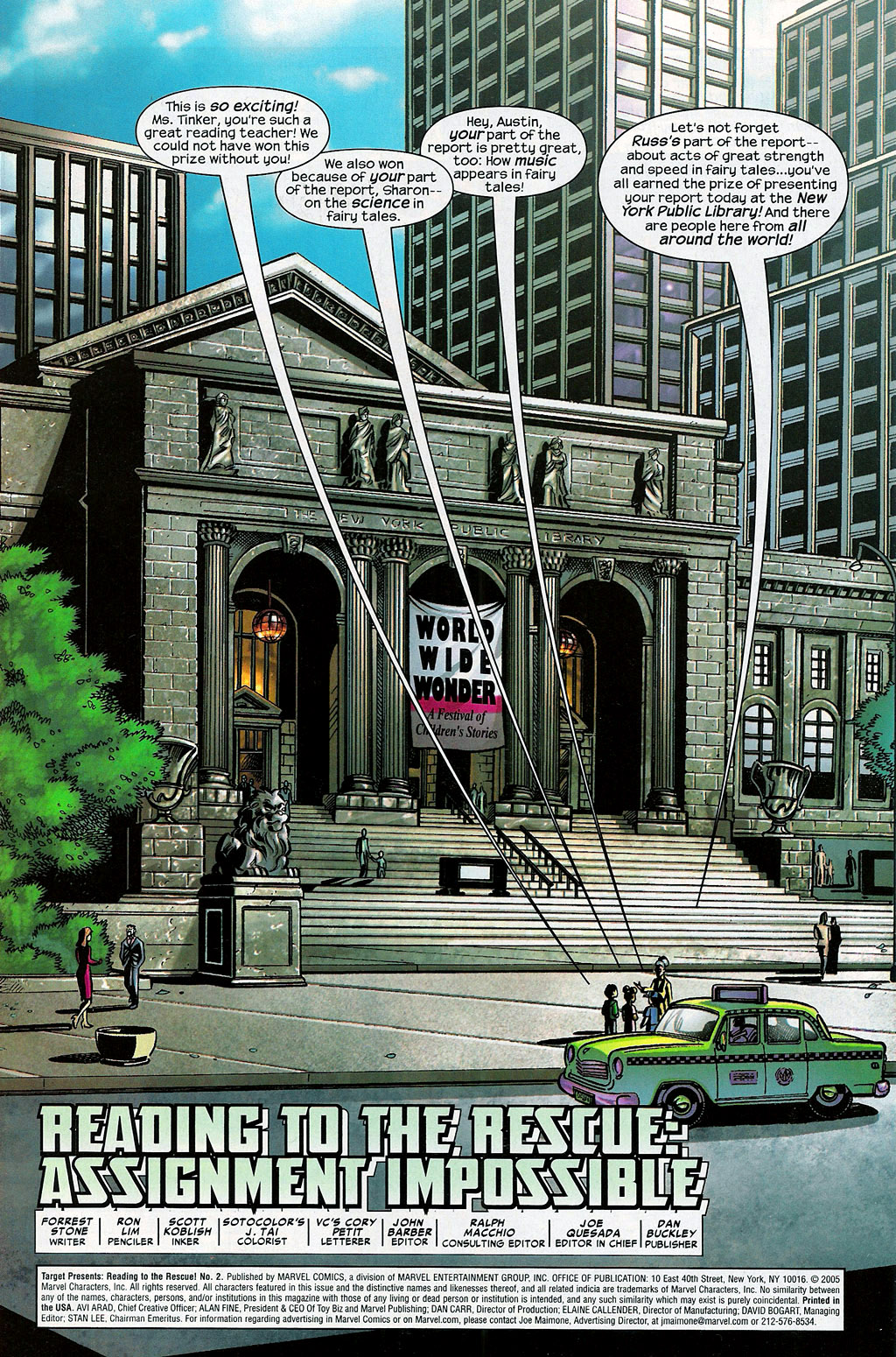 Read online Target Presents: Reading to the Rescue comic -  Issue #2 - 3