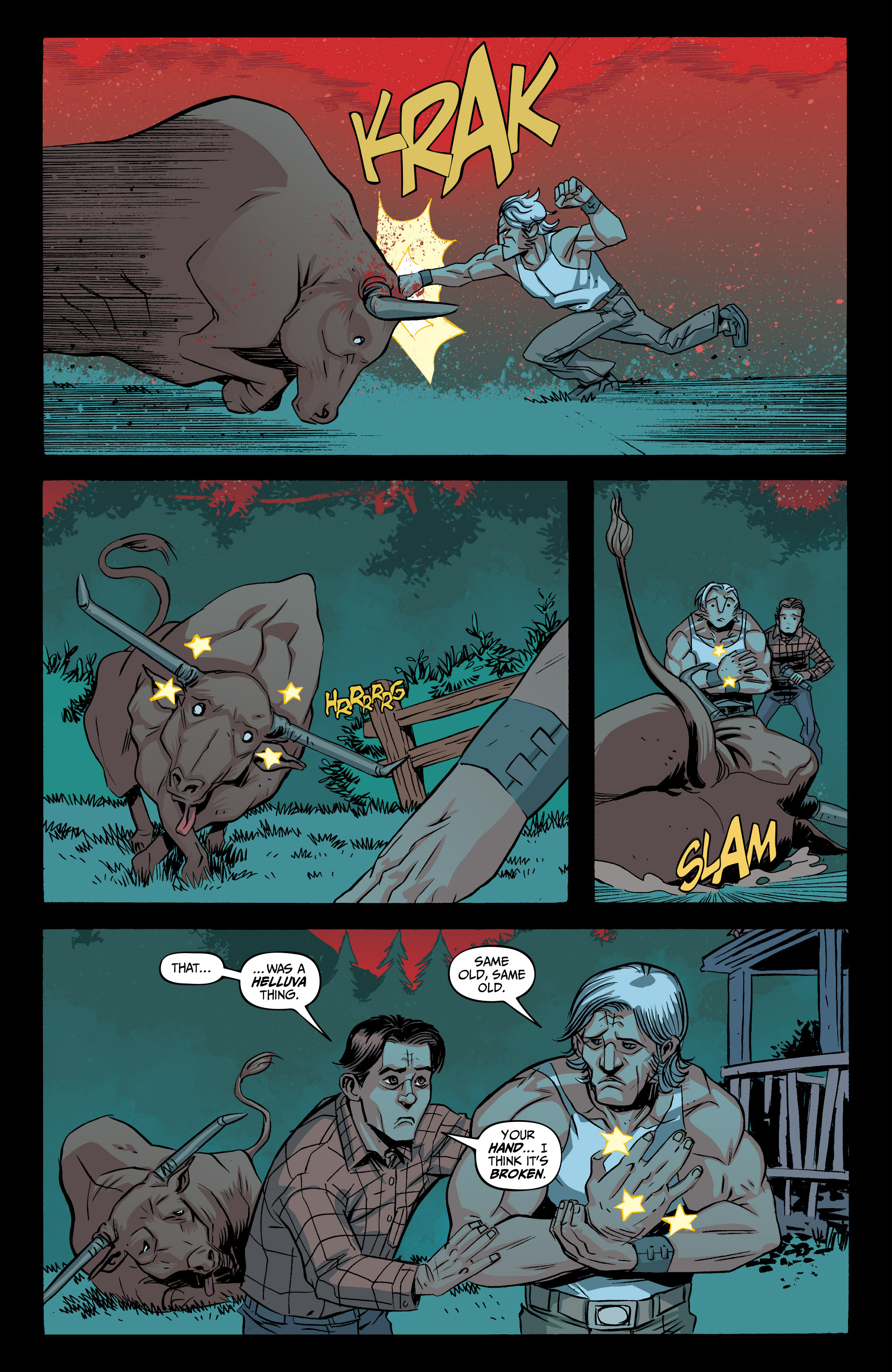 Read online Blood Feud comic -  Issue #2 - 13