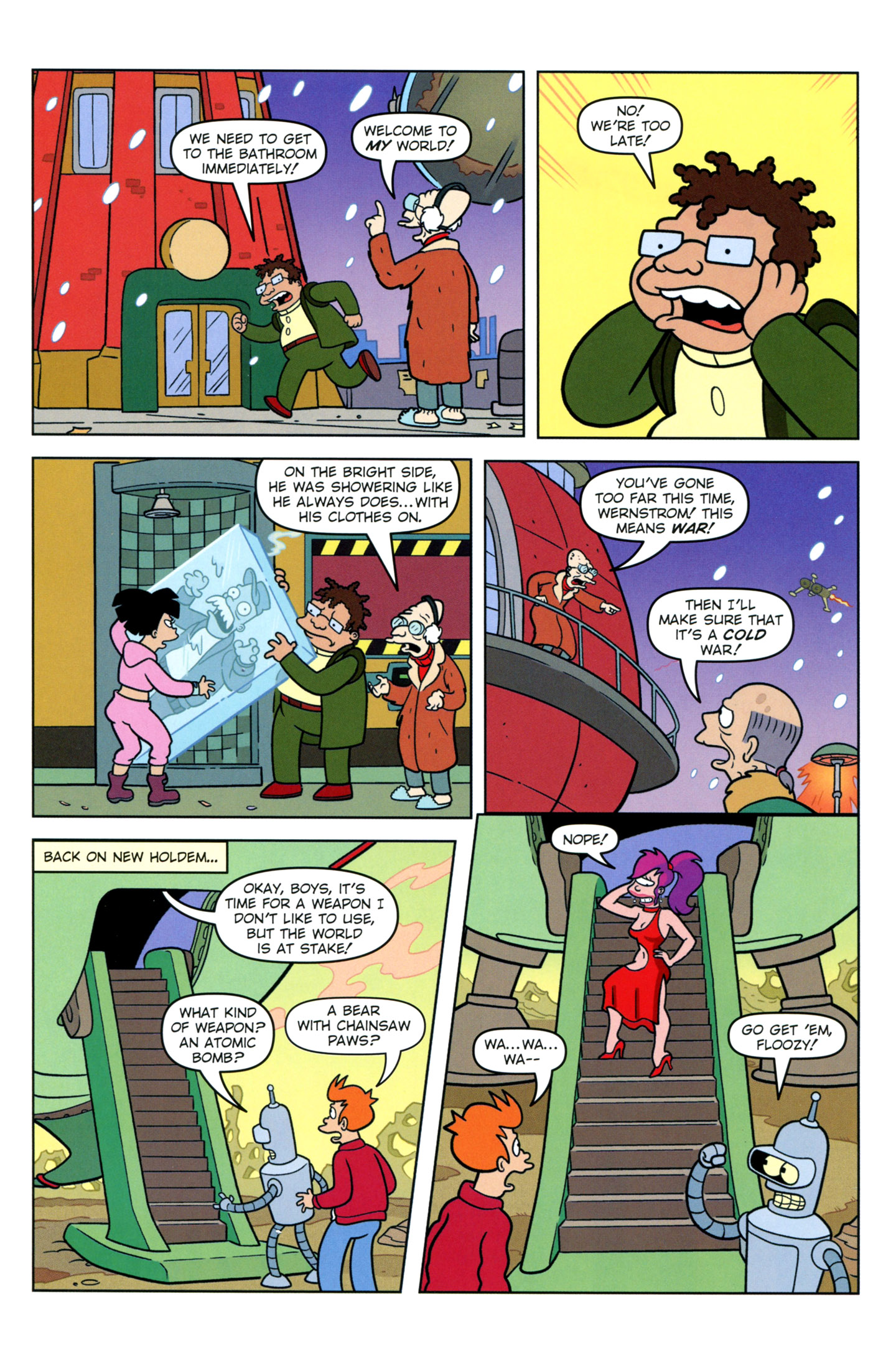 Read online Futurama Comics comic -  Issue #65 - 13