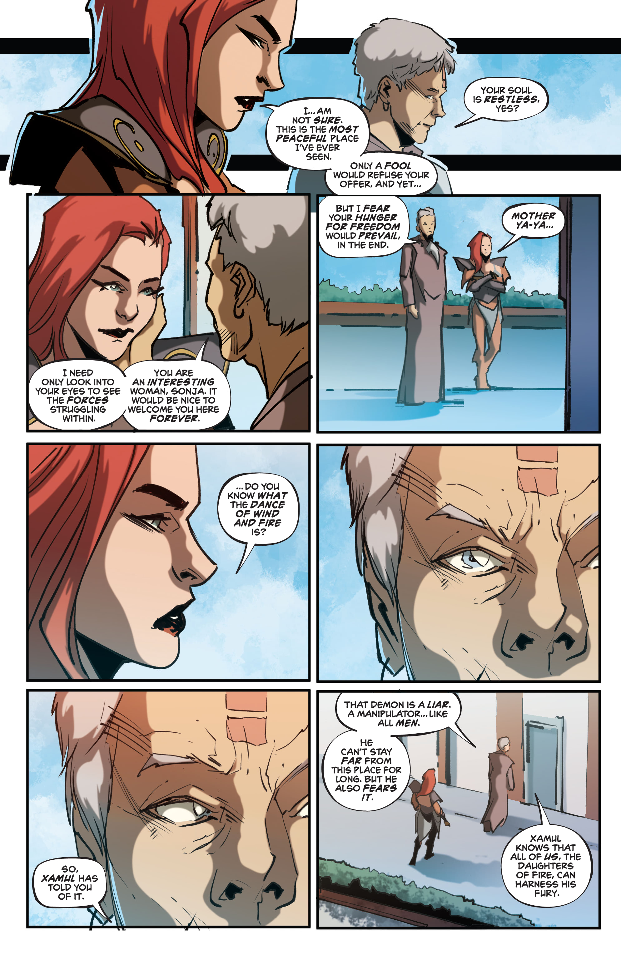 Read online Red Sonja (2021) comic -  Issue #11 - 19