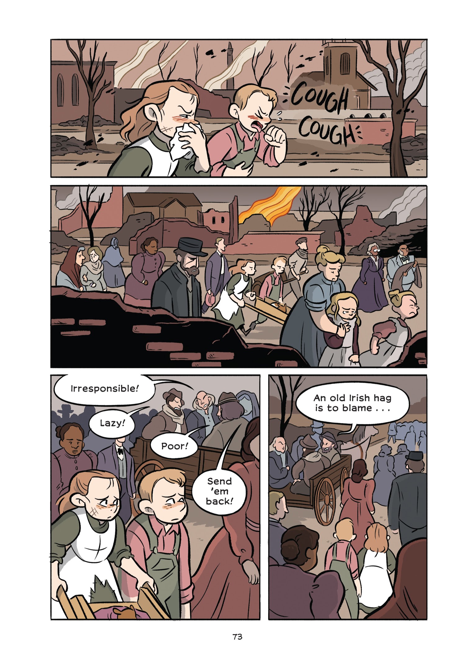 Read online History Comics comic -  Issue # The Great Chicago Fire: Rising From the Ashes - 82