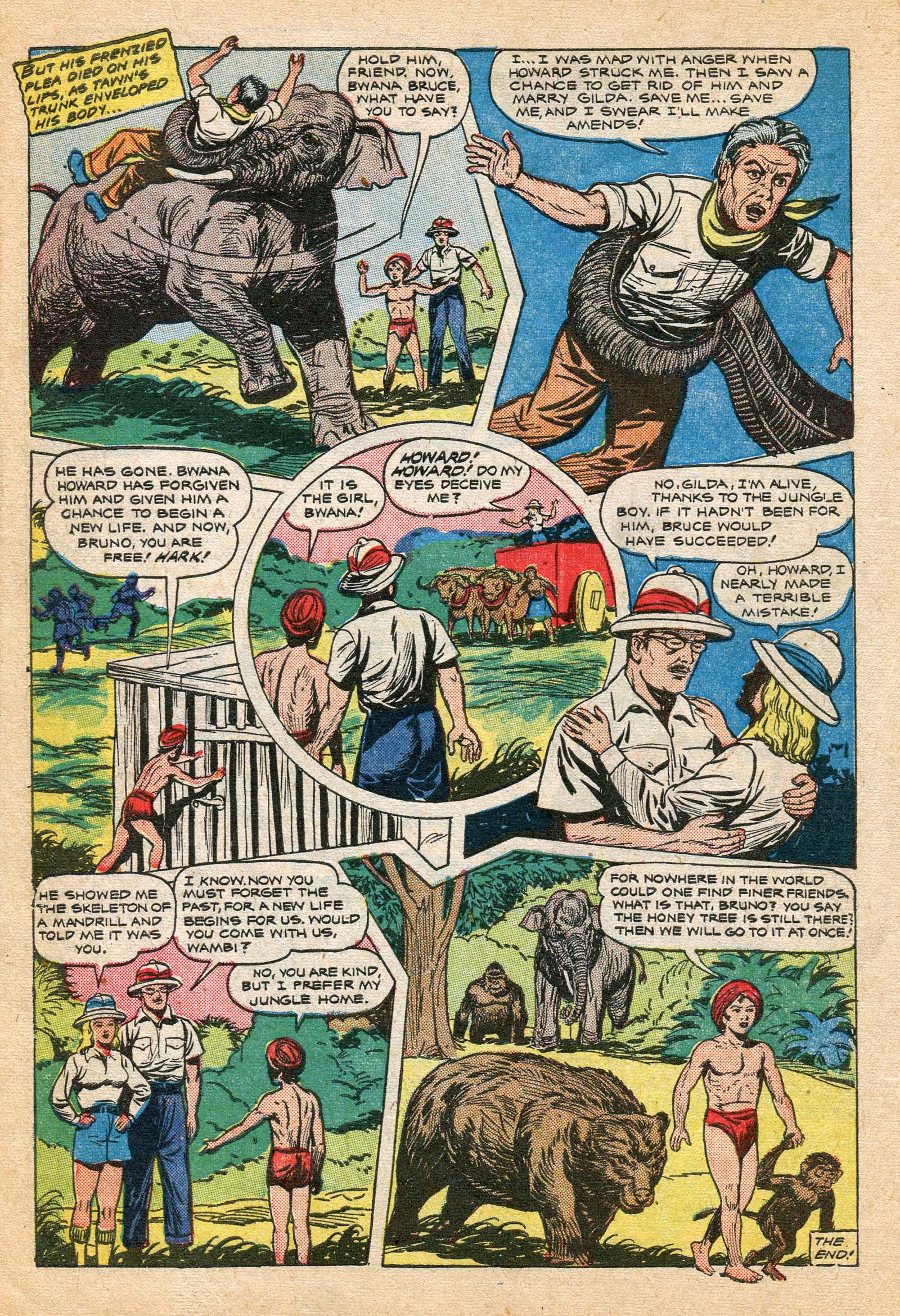 Read online Wambi Jungle Boy comic -  Issue #7 - 14