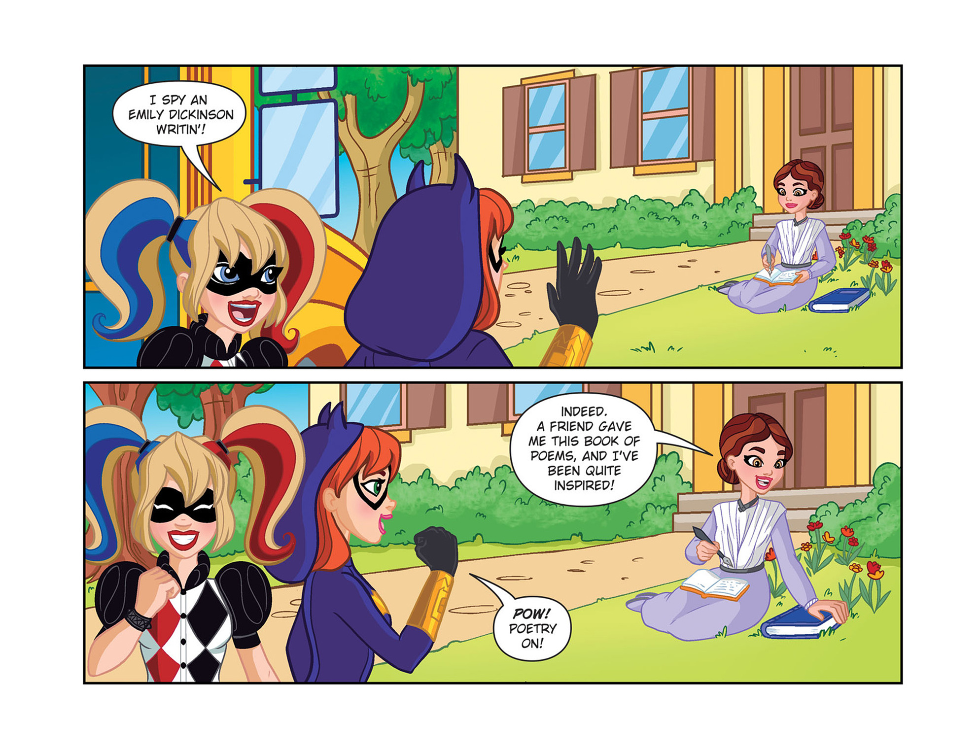 Read online DC Super Hero Girls: Past Times at Super Hero High comic -  Issue #12 - 6