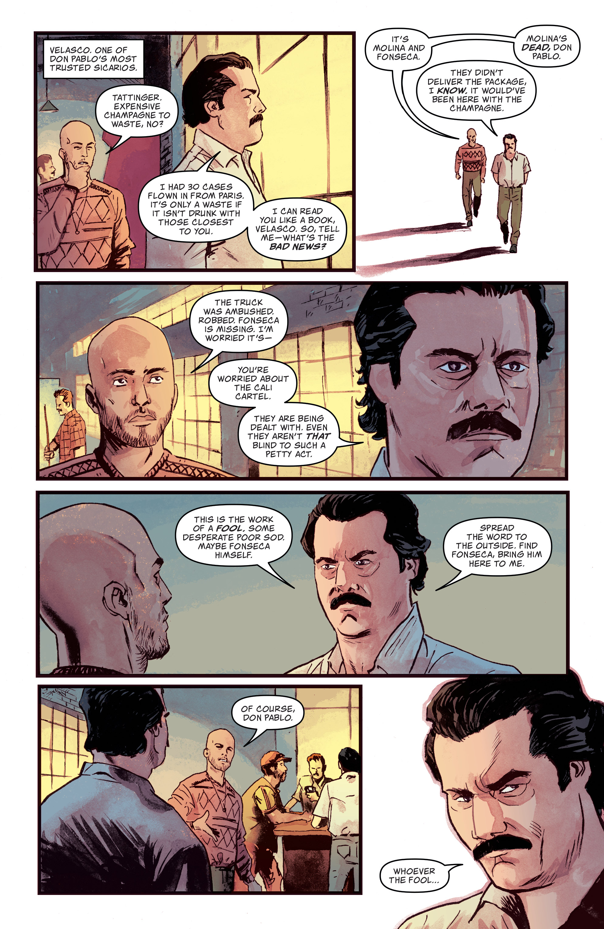 Read online Narcos comic -  Issue #1 - 11