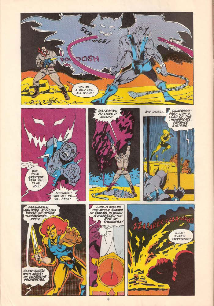 Read online ThunderCats (1987) comic -  Issue #28 - 8